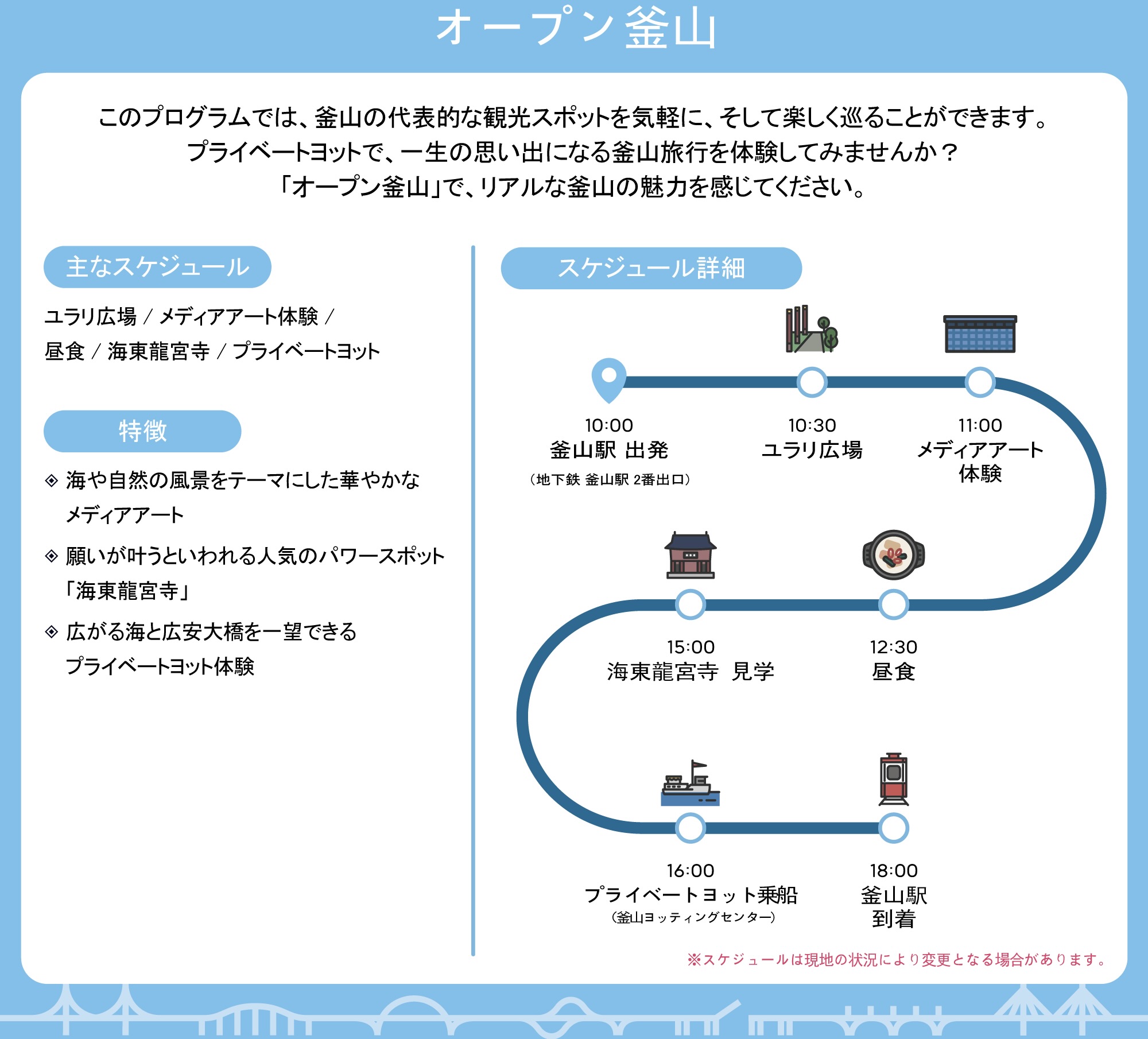 釜山七橋遊
