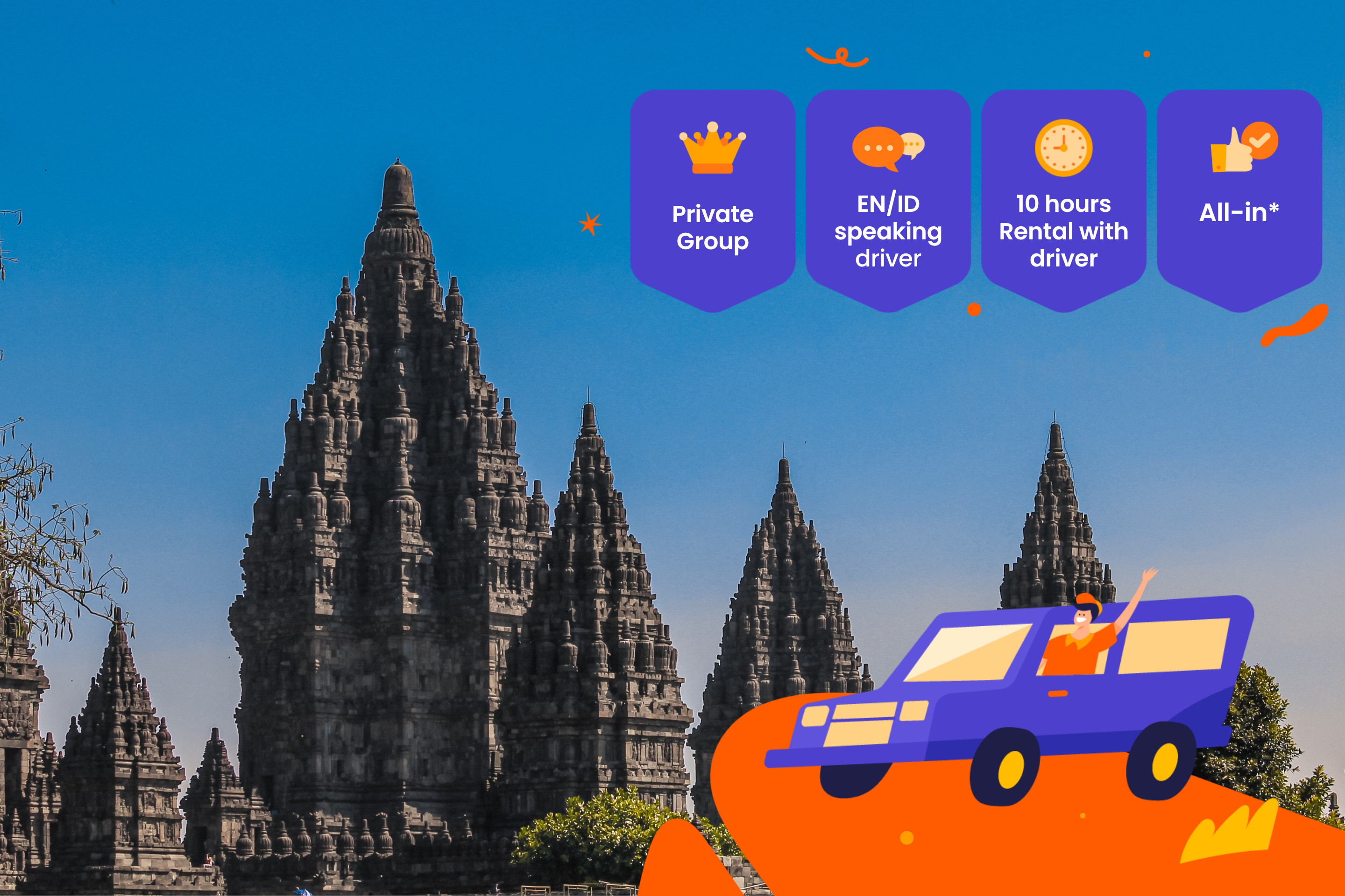 Yogyakarta Private Custom Sightseeing Tour