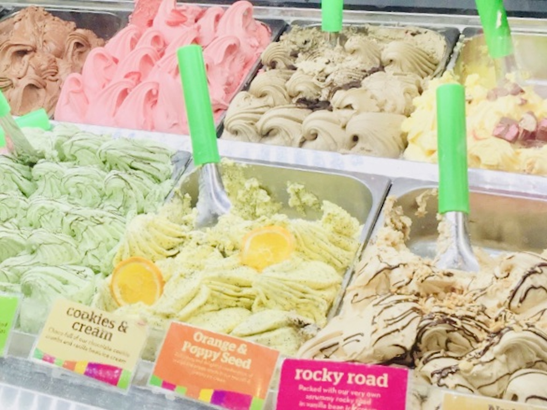 品嚐當地農產品