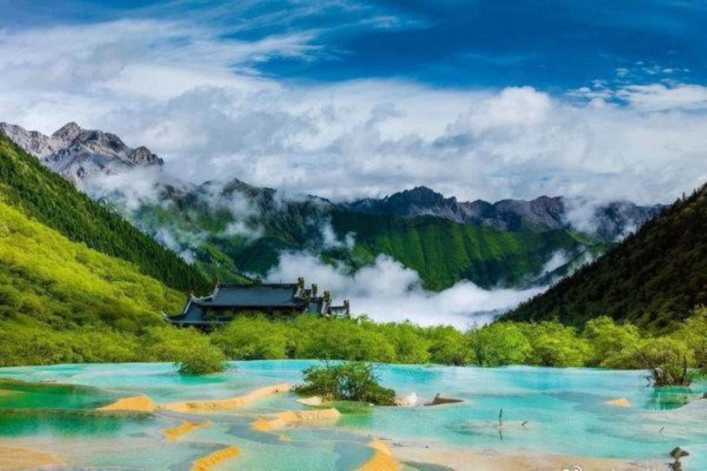 【私享定製團】四川九寨溝黃龍藏羌風情之旅3日遊（成都動車往返+岷江源國家溼地公園+藏羌風情歌舞晚會+可選溫泉體驗+藏族服飾旅拍&下午茶）