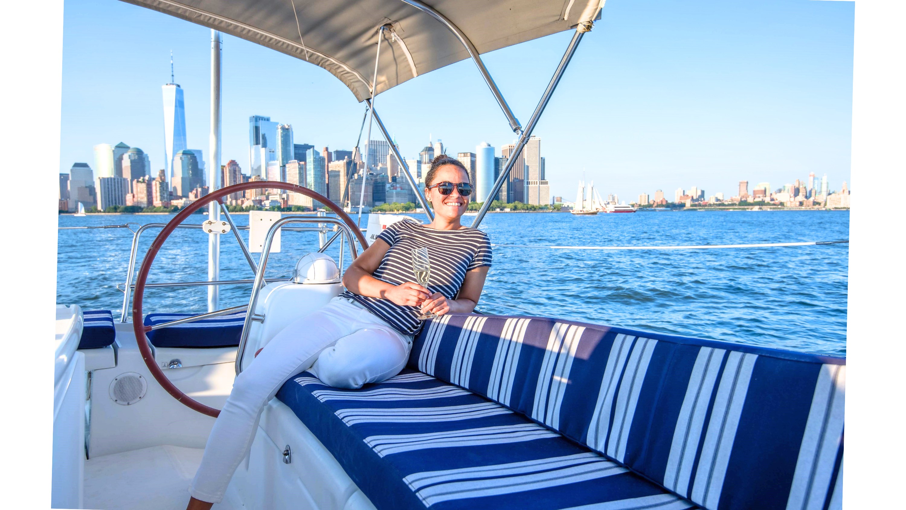 A romantic sail is the perfect way to celebrate your love in NYC