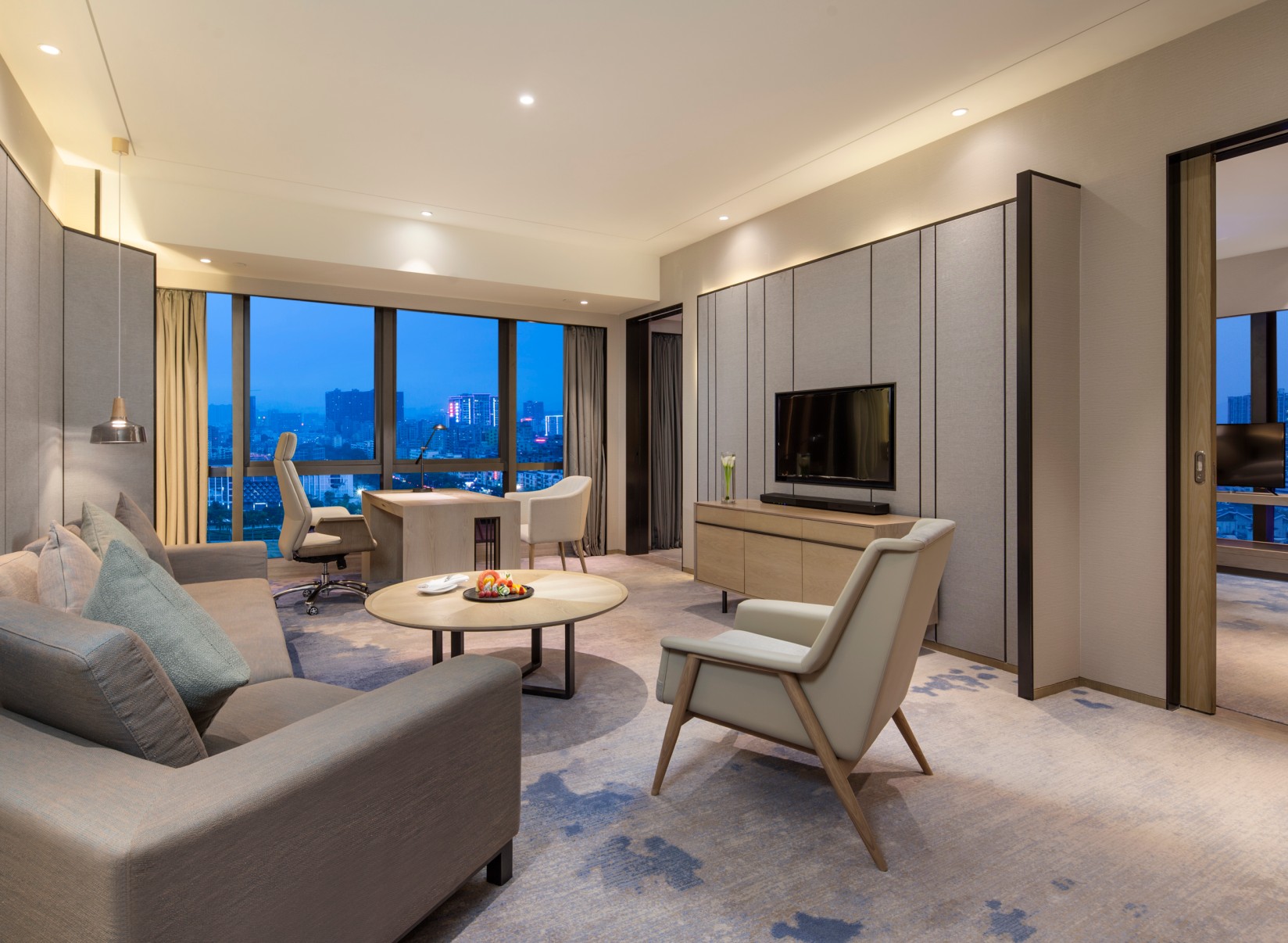 Luxury Suite - Living Room Schematic Diagram