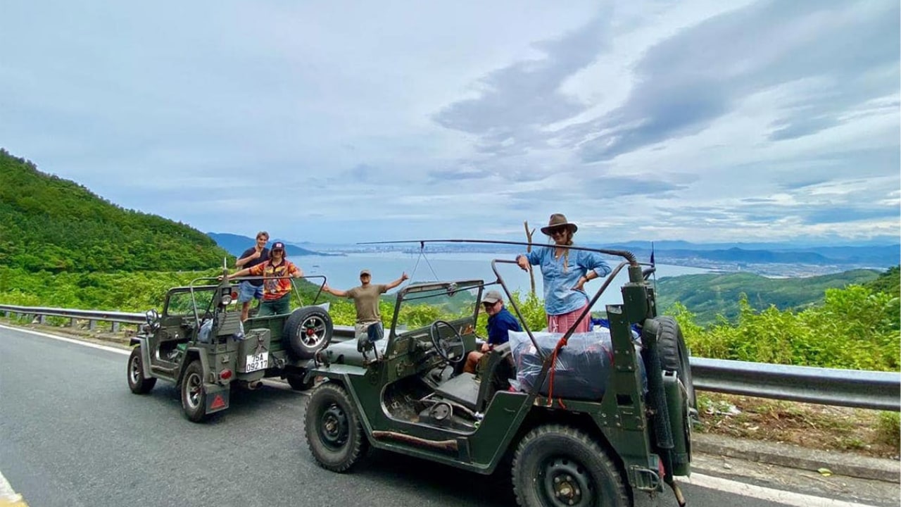 Hoi An - Hue Jeep Tour to Marble Mountains, Hai Van Pass &amp; Lang Co 