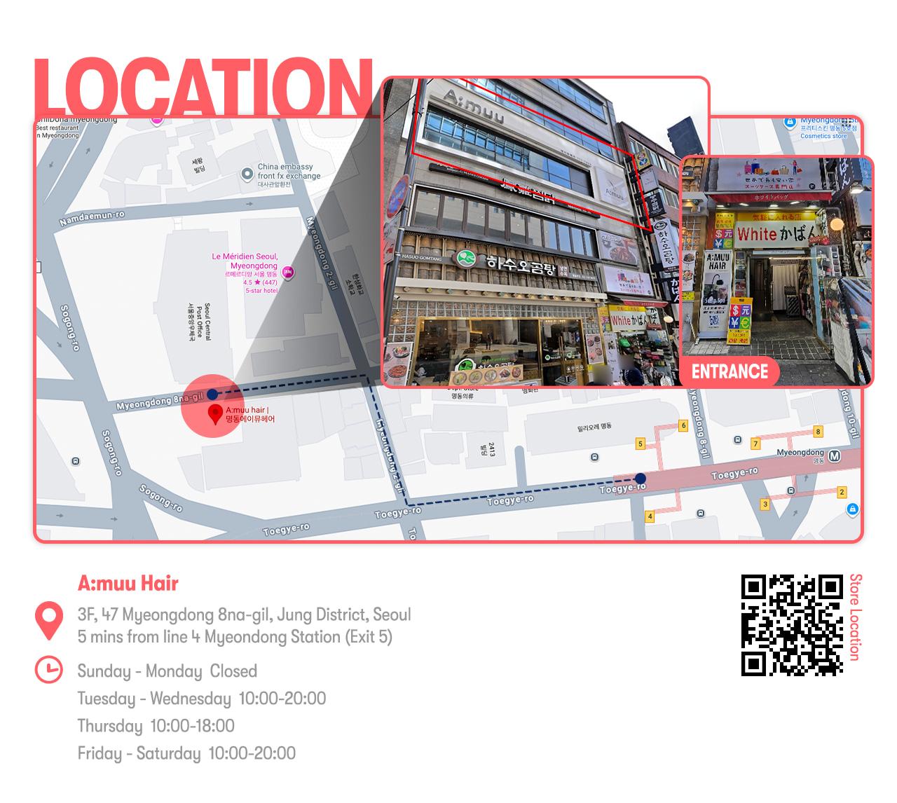 A:MUU Hair Salon Myeongdong – Trendy Cut & Styling