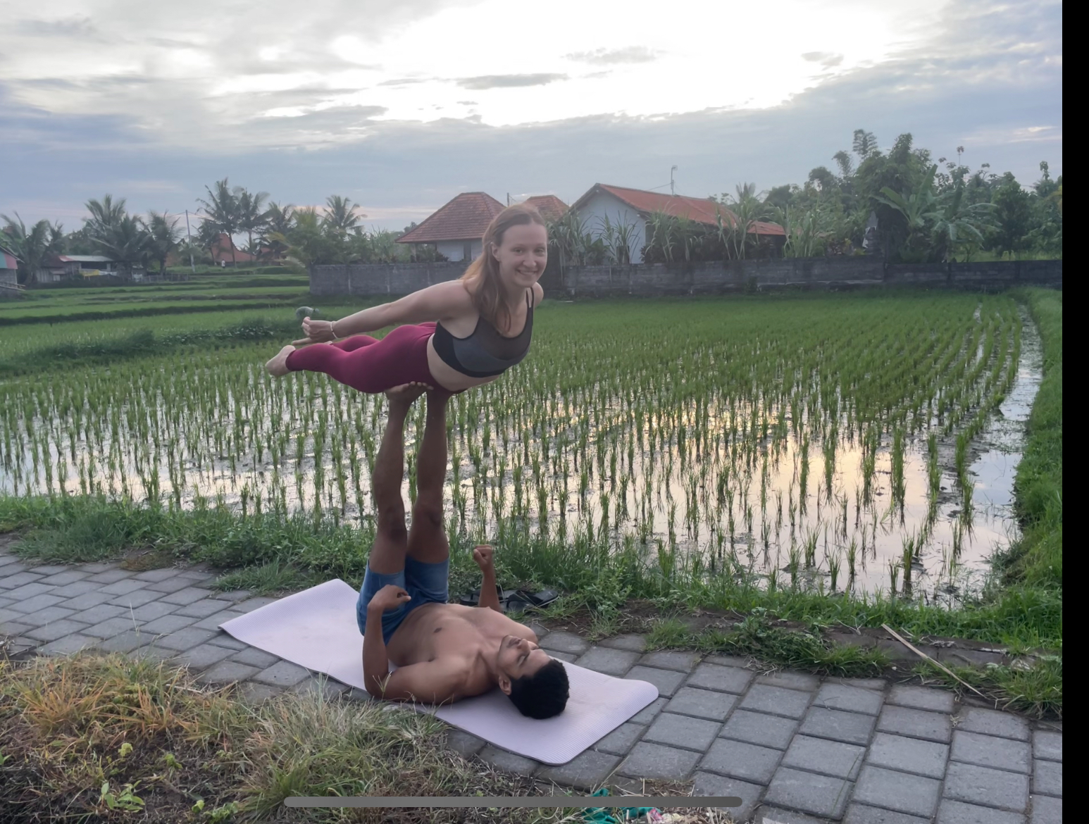 Private Acro Yoga Session in Ubud