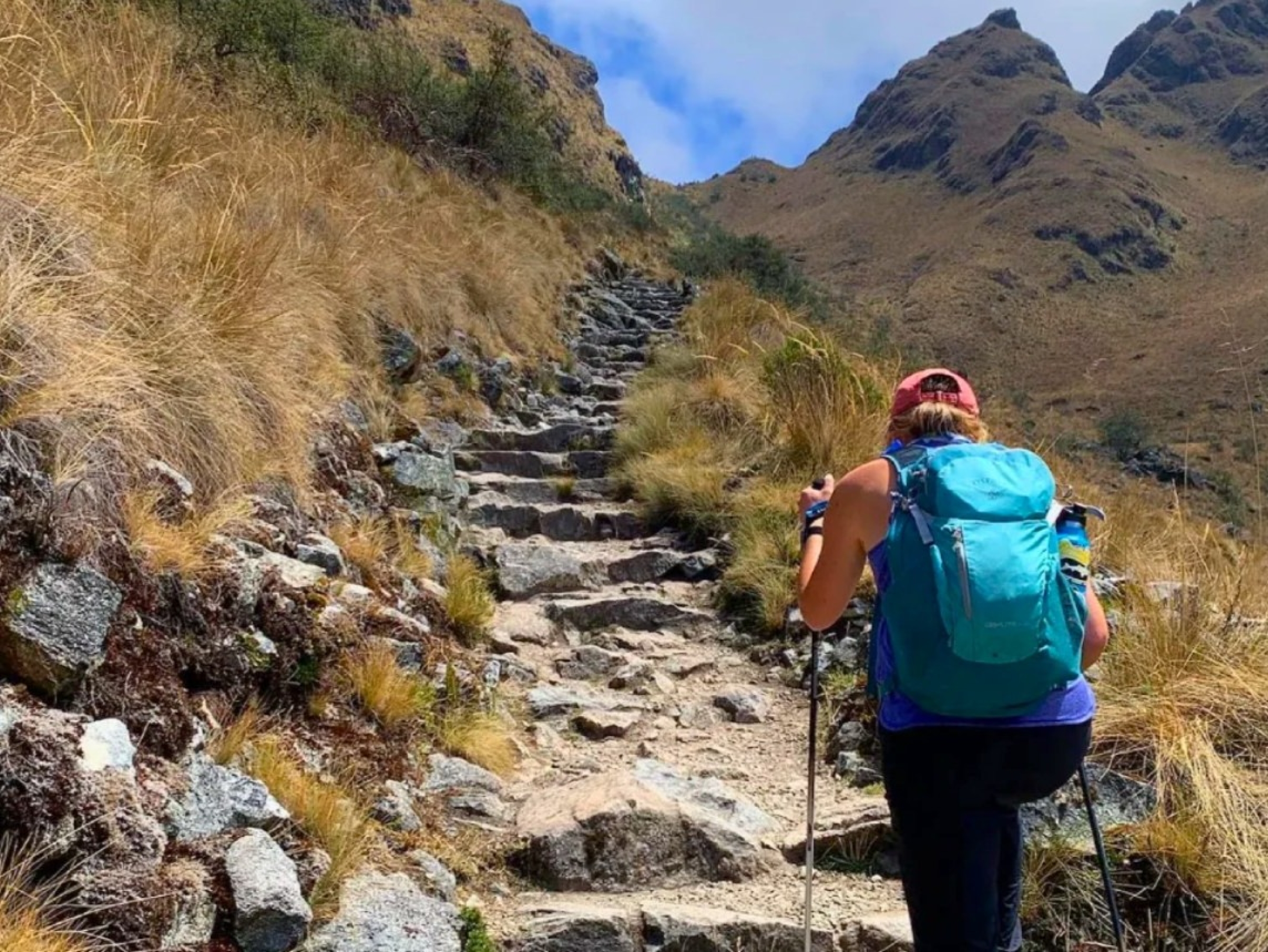 The guide’s stories brought Inca legends alive amid rugged mountain terrain