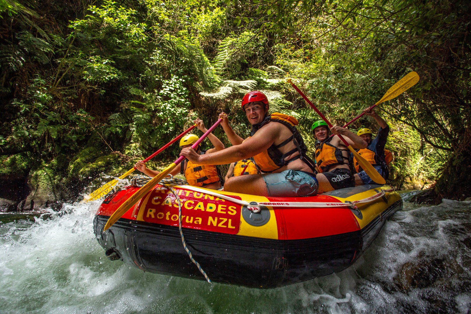 White Water Rafting on the Kaituna River	