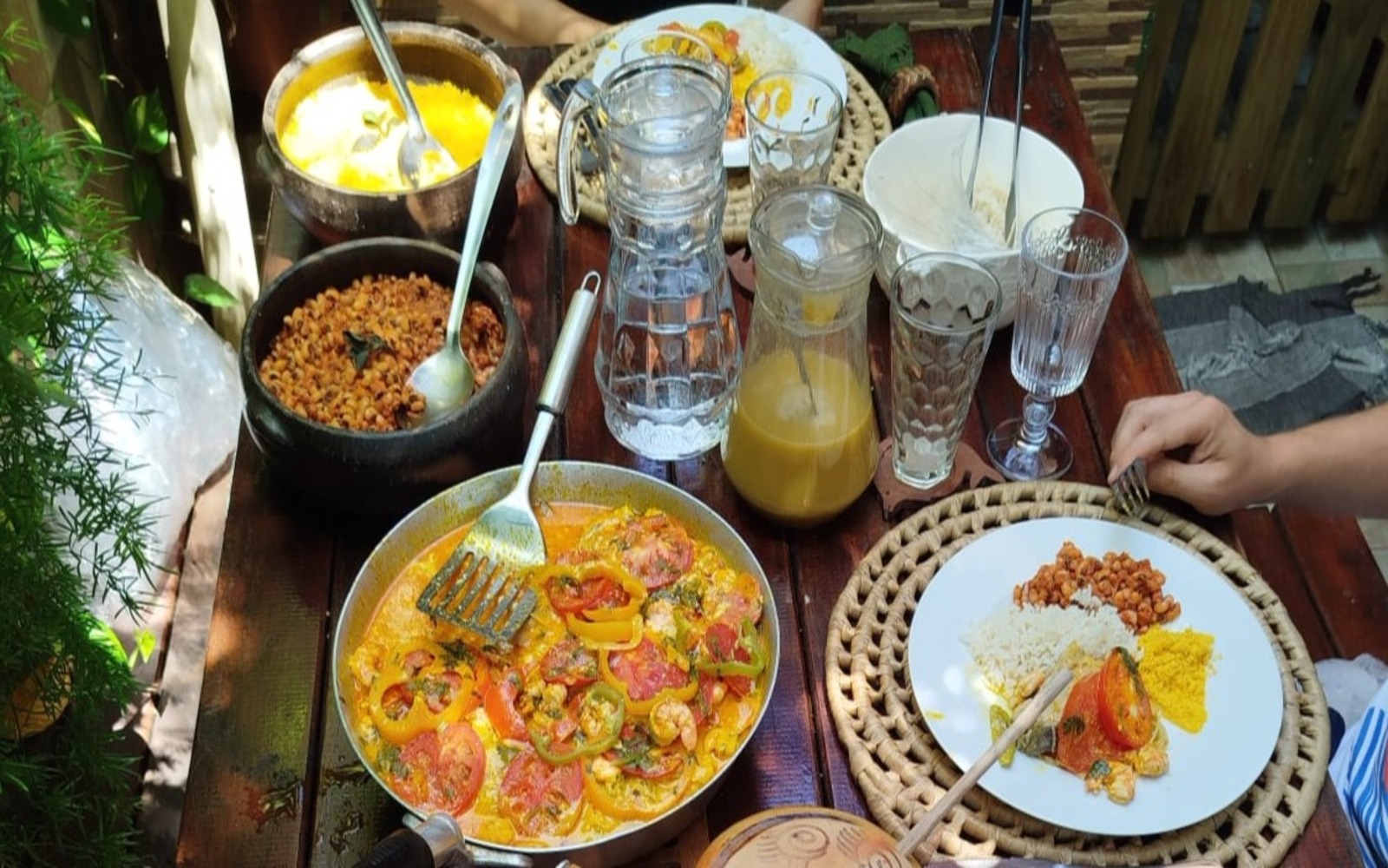 Experience hands-on cooking with fresh, local ingredients sourced from Salvador’s colorful markets and streets