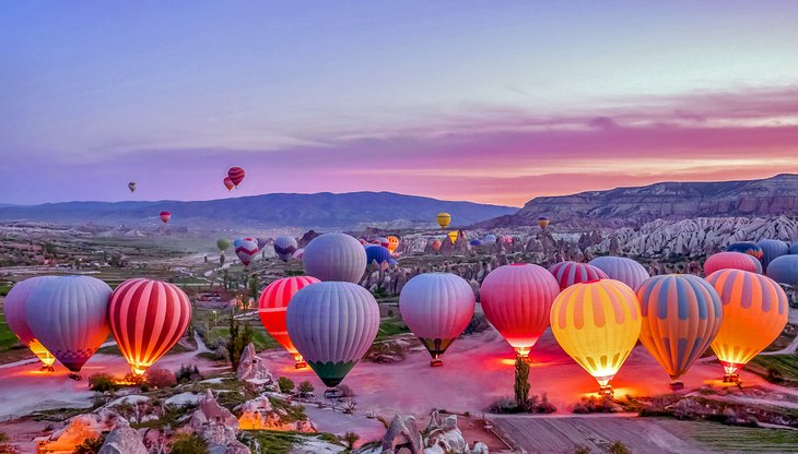 1 of 4 Valleys Hot Air Balloon Flight Experience in Cappadocia