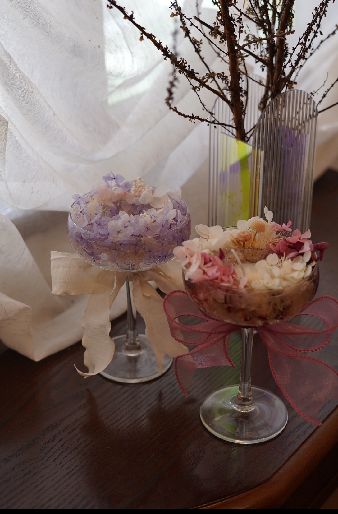 香薰花卉蠟燭製作