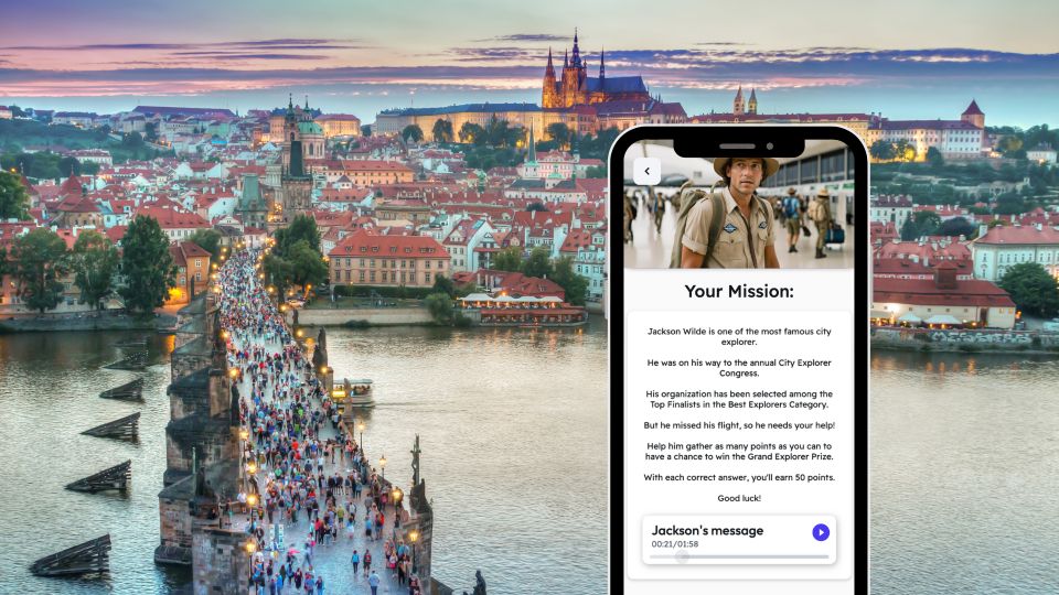 布拉格城市探索遊戲 & 手機導覽