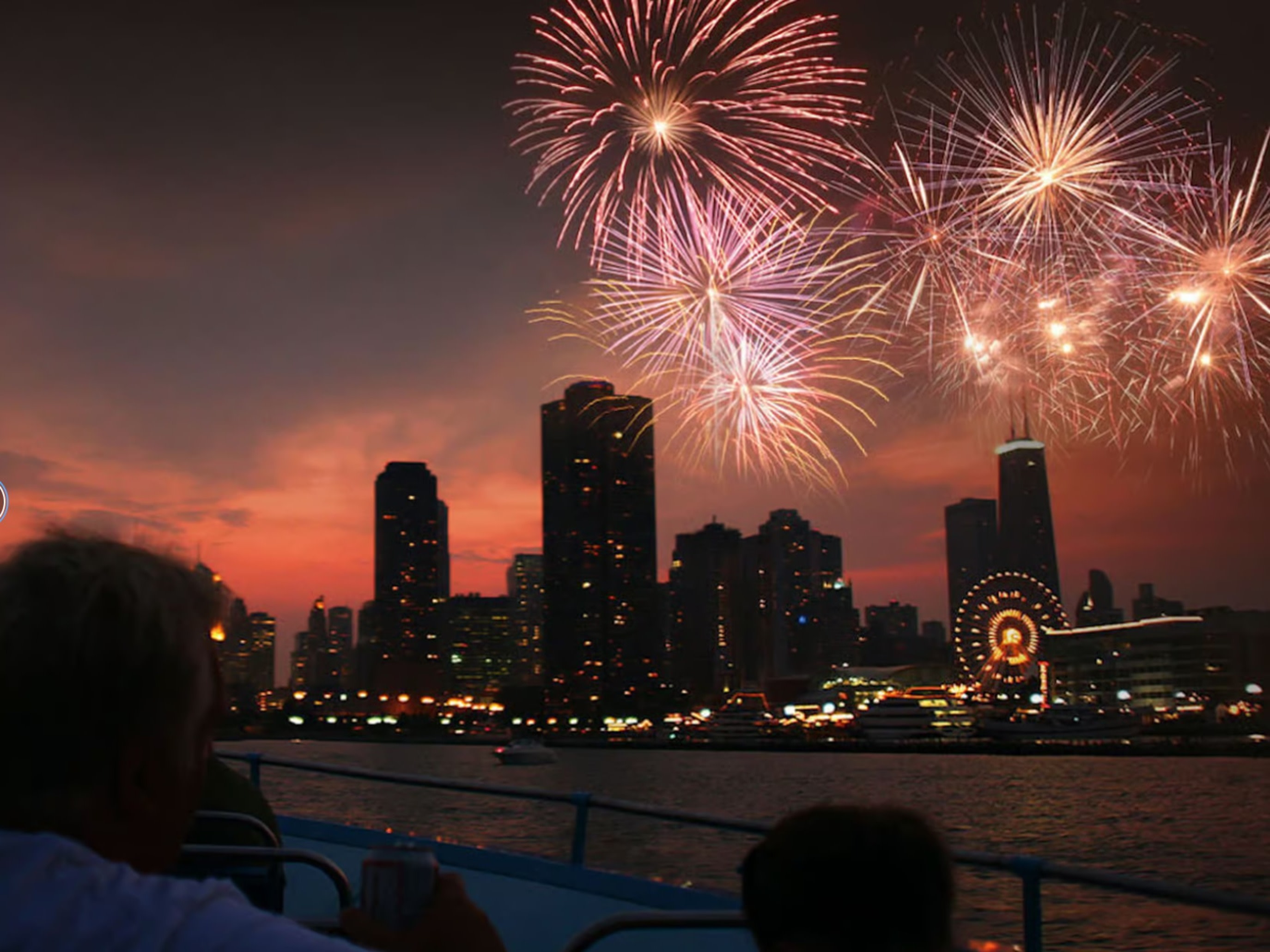 First Lady 3D Fireworks Cruise in Chicago