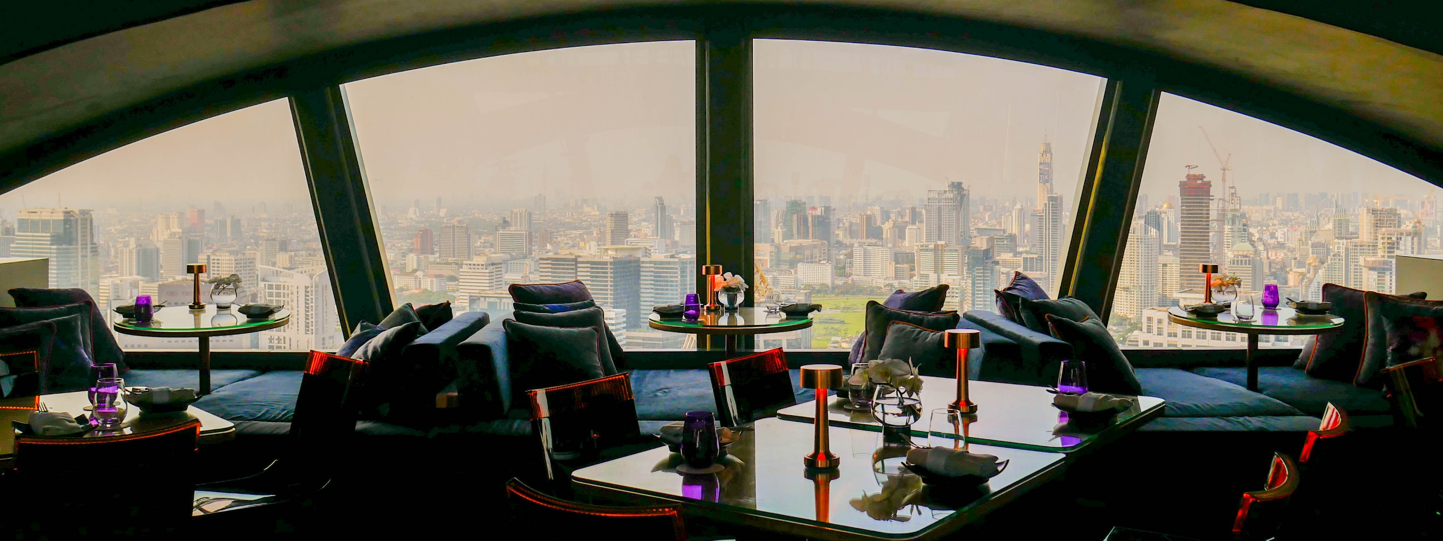 Afternoon Tea Set at Vertigo TOO (60th floor) by Banyan Tree Bangkok