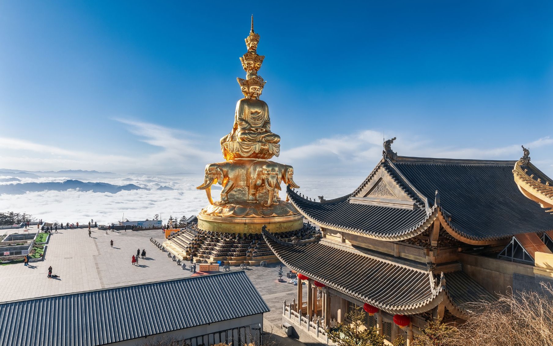 One-day tour of Leshan Giant Buddha and Mount Emei in Chengdu