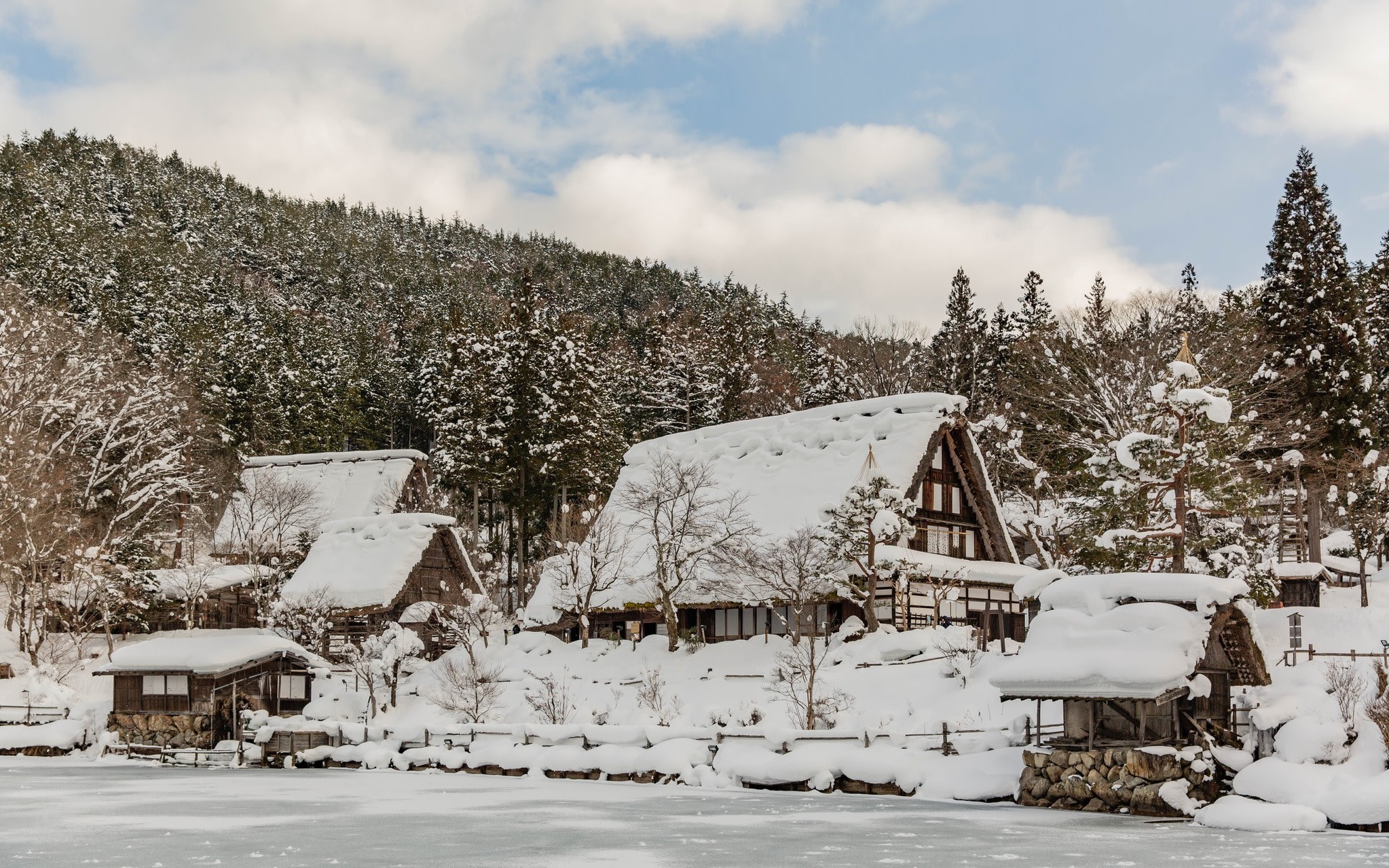 Shirakawa-go & Hida Folk Village Winter Illumination Tour