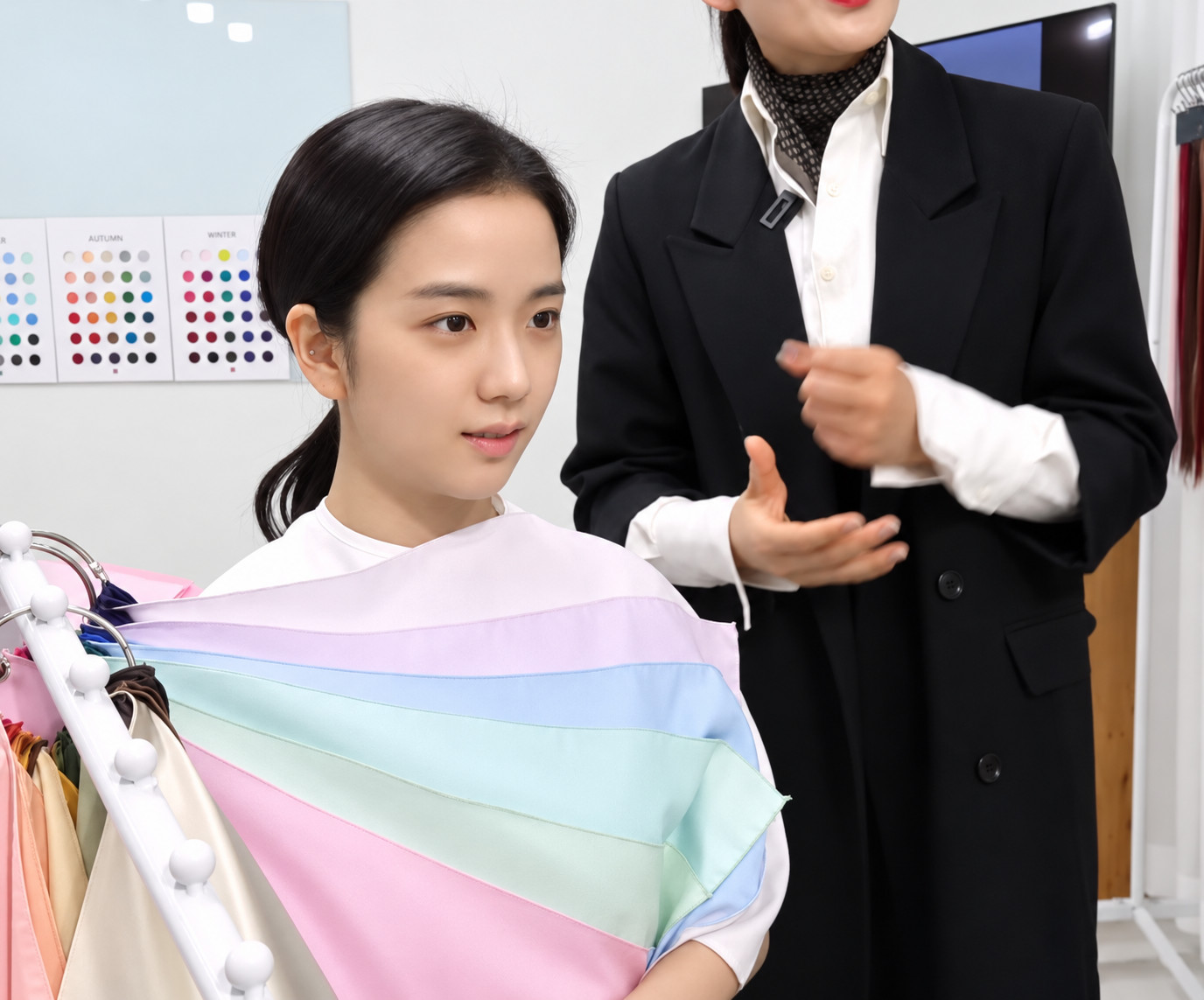 K-pop Celebrity Personal Color Analysis by Color Place - Gangnam