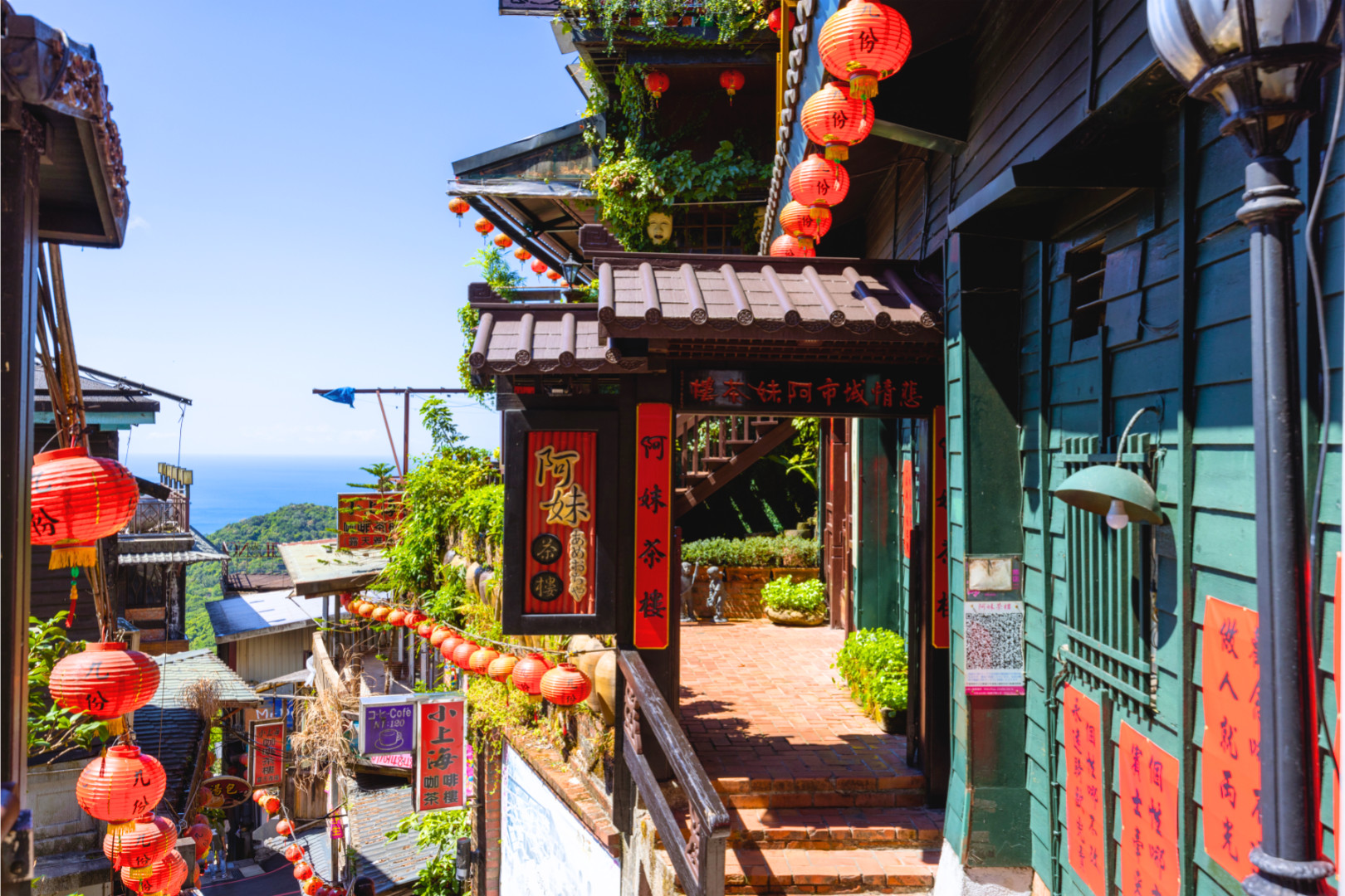 Jiufen A-Mei Teahouse, Sunset at Heping & Keelung Night Market