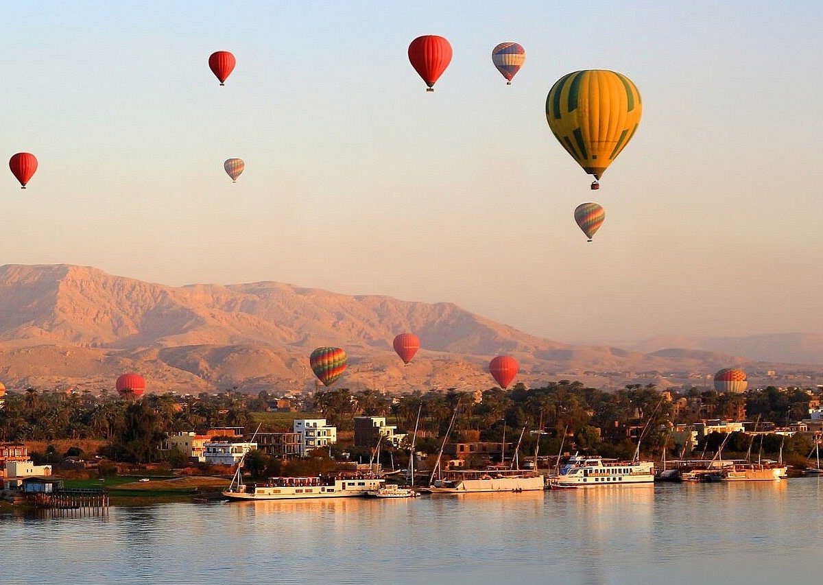 Nile Views Temple Wonders Luxor Hot Air Balloon