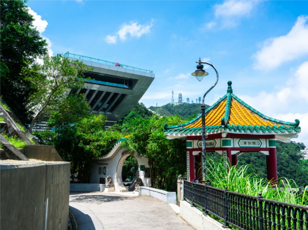 Victoria Peak's Lions Pavilion