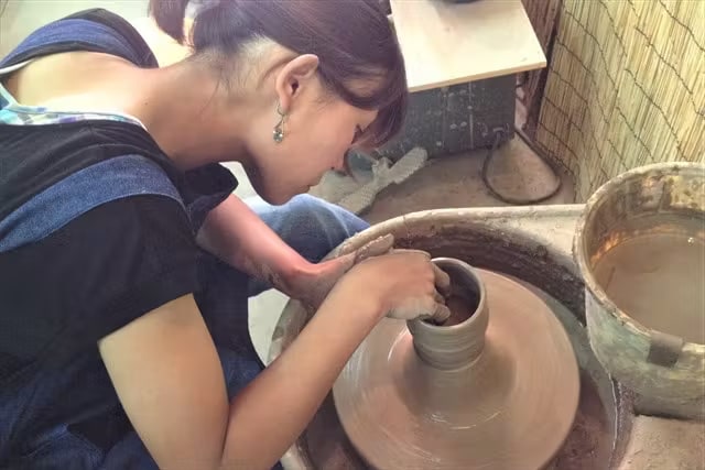 Electric Potter's Wheel Experience in Amagasaki