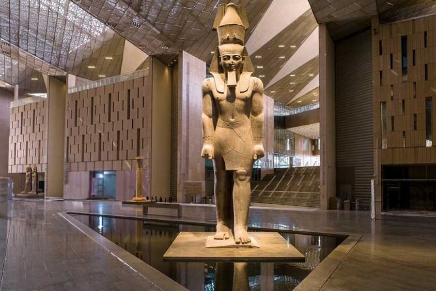 private half-day tour to the Grand Egyptian Museum (GEM) 