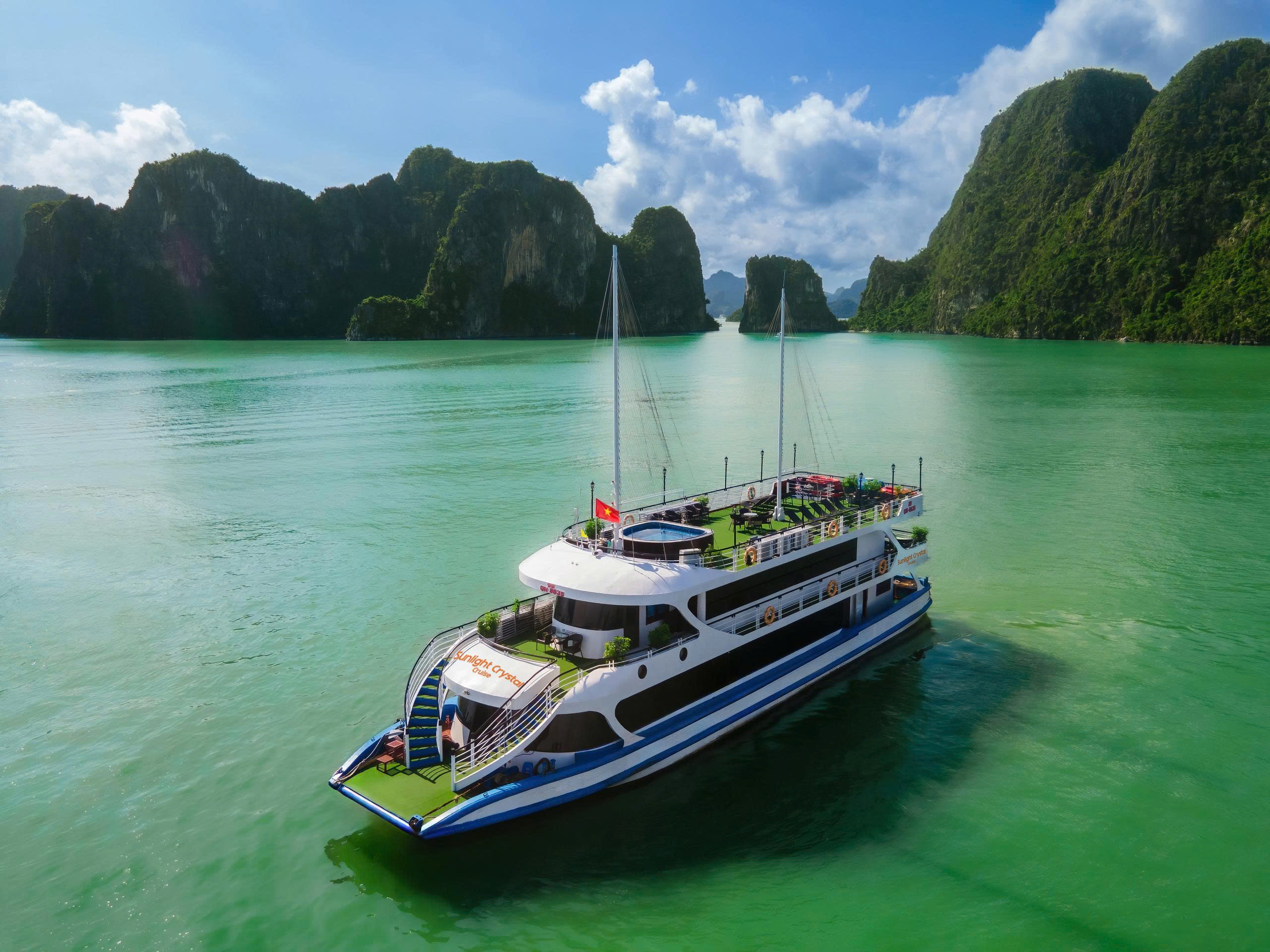 Дневной круиз Sunlight Crystal: Ха Лонг, Сунг Сот, Ти Топ