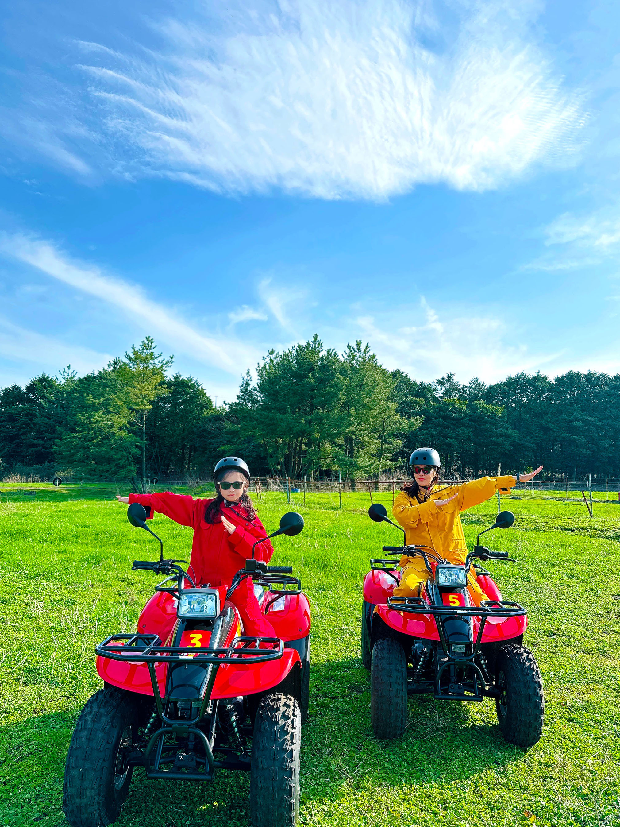 濟州島的全地形車四輪摩托車體驗