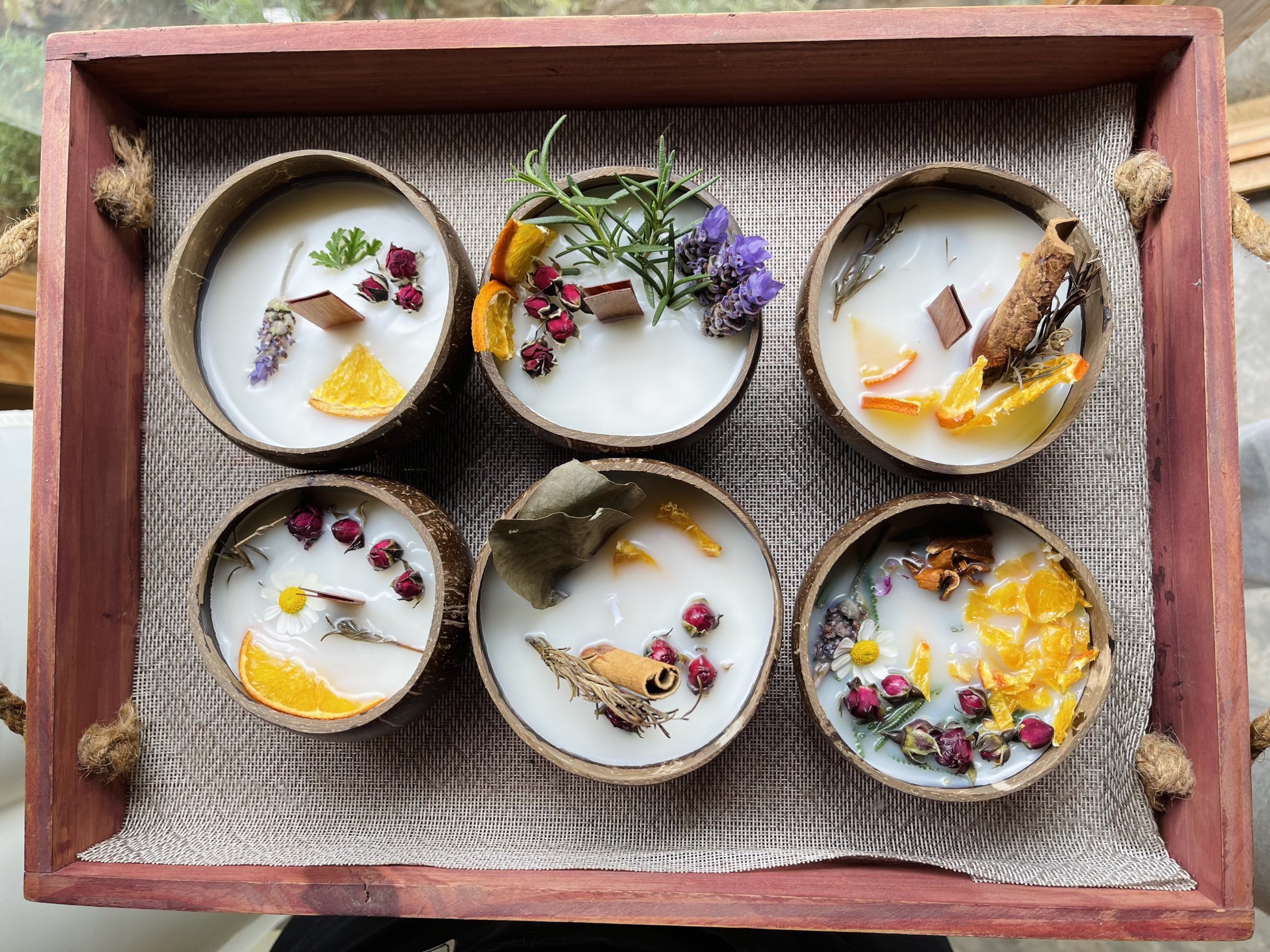 Scented Candle Workshop and Herb Garden Visit