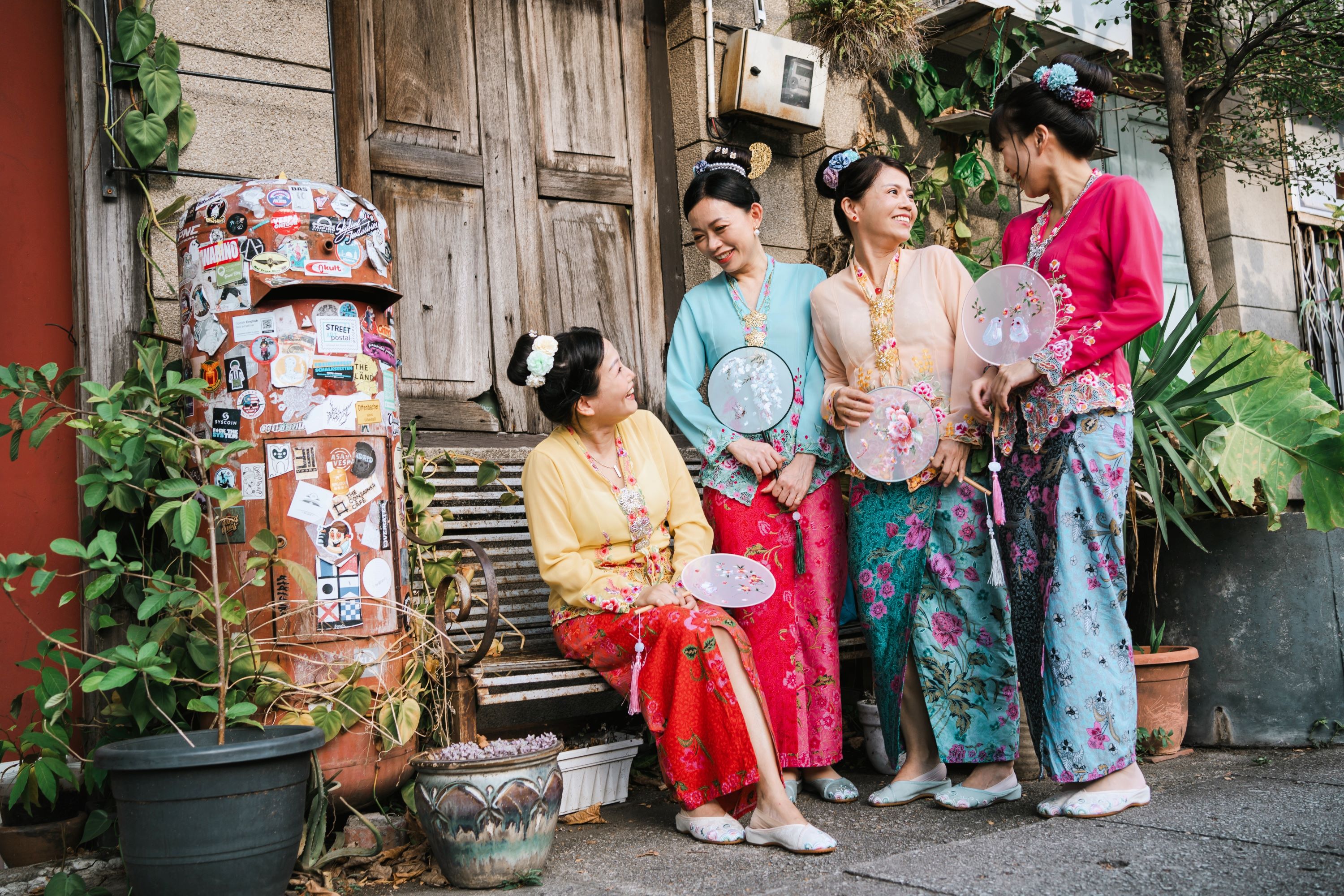 喬治市世界文化遺產地娘惹服裝租賃體驗