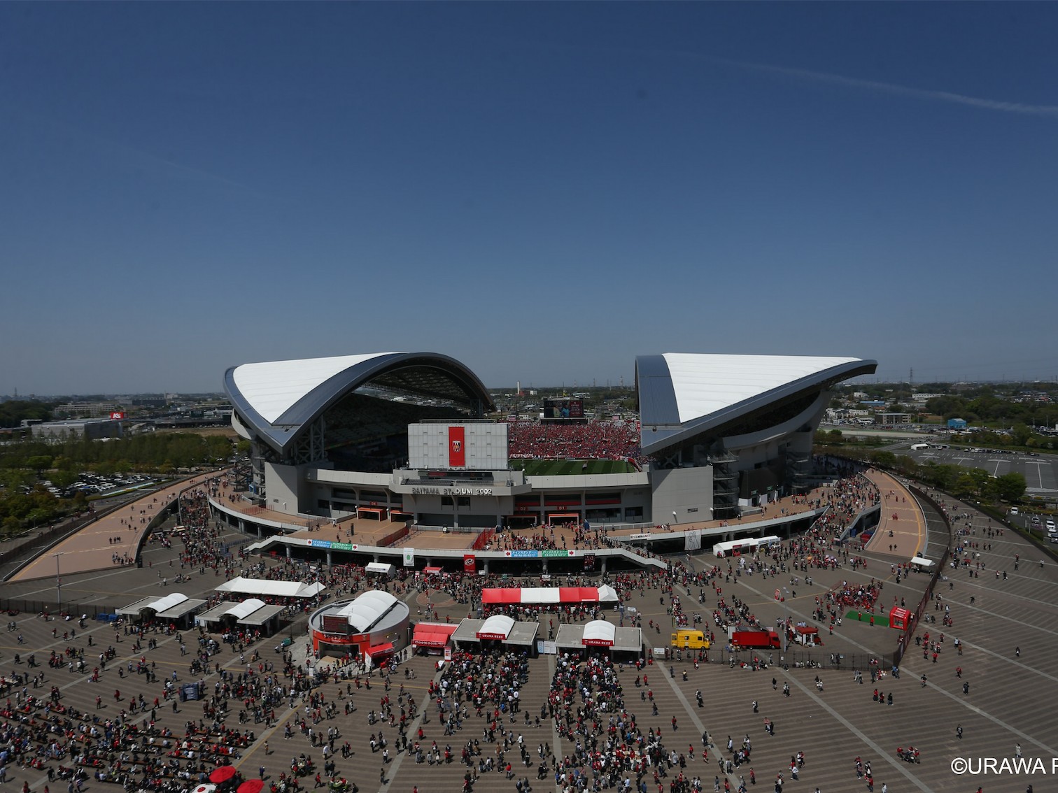 Urawa Reds Football Game at Saitama Stadium 2002
