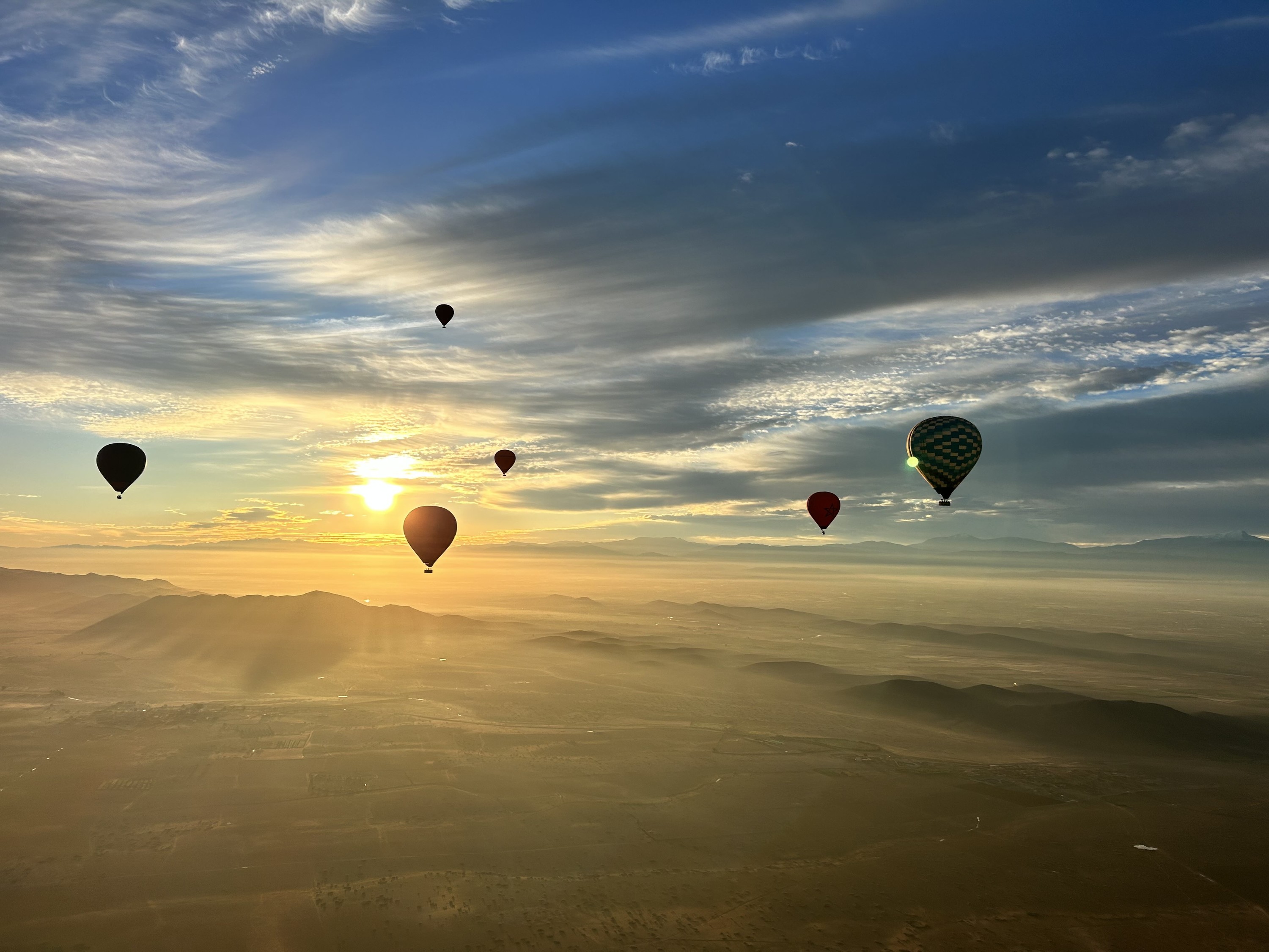 Marrakech Hot Air Balloon Ride with Atlas Mountains Views