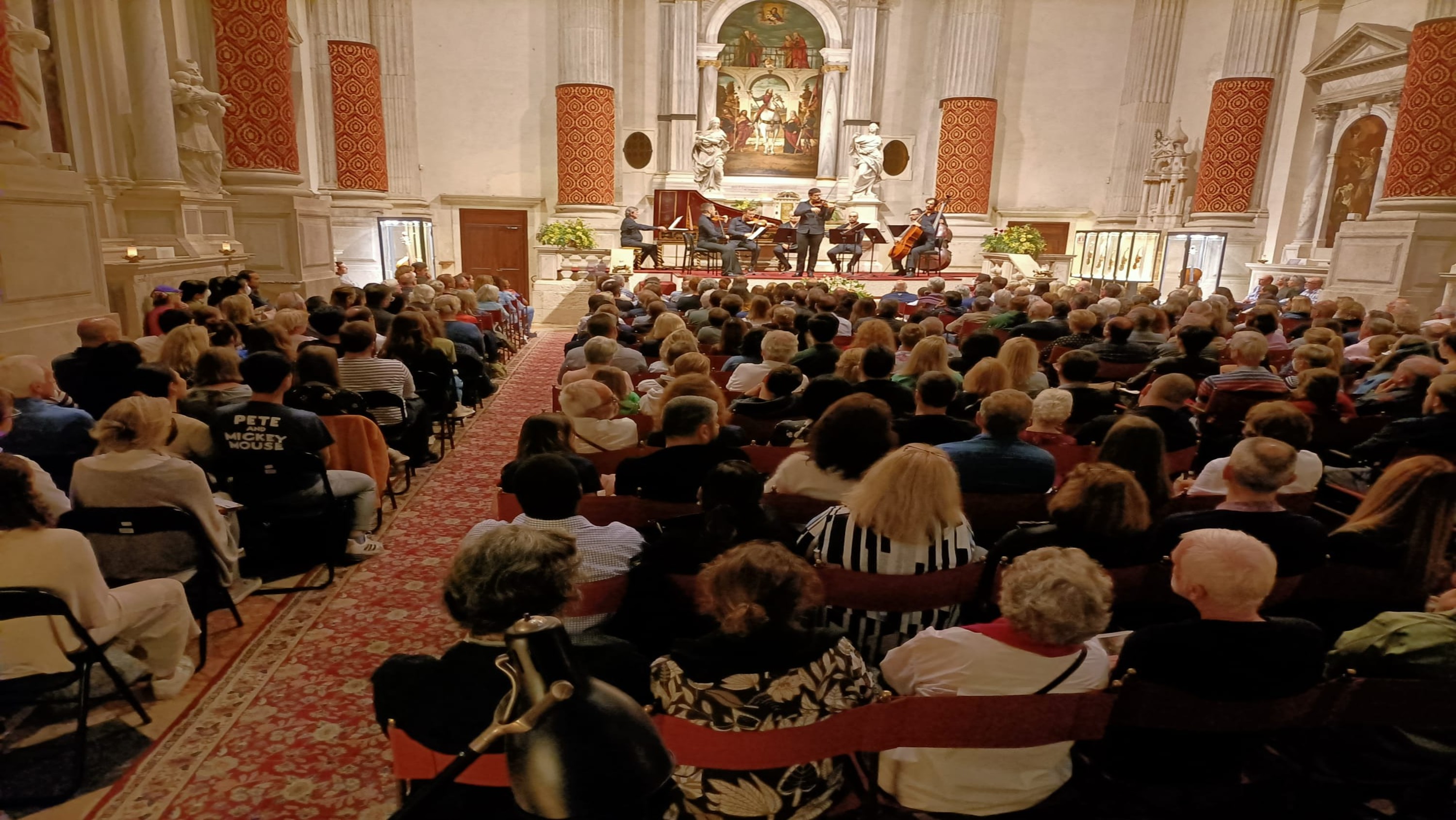 Feel the anticipation as the orchestra prepares to transport you with Vivaldi