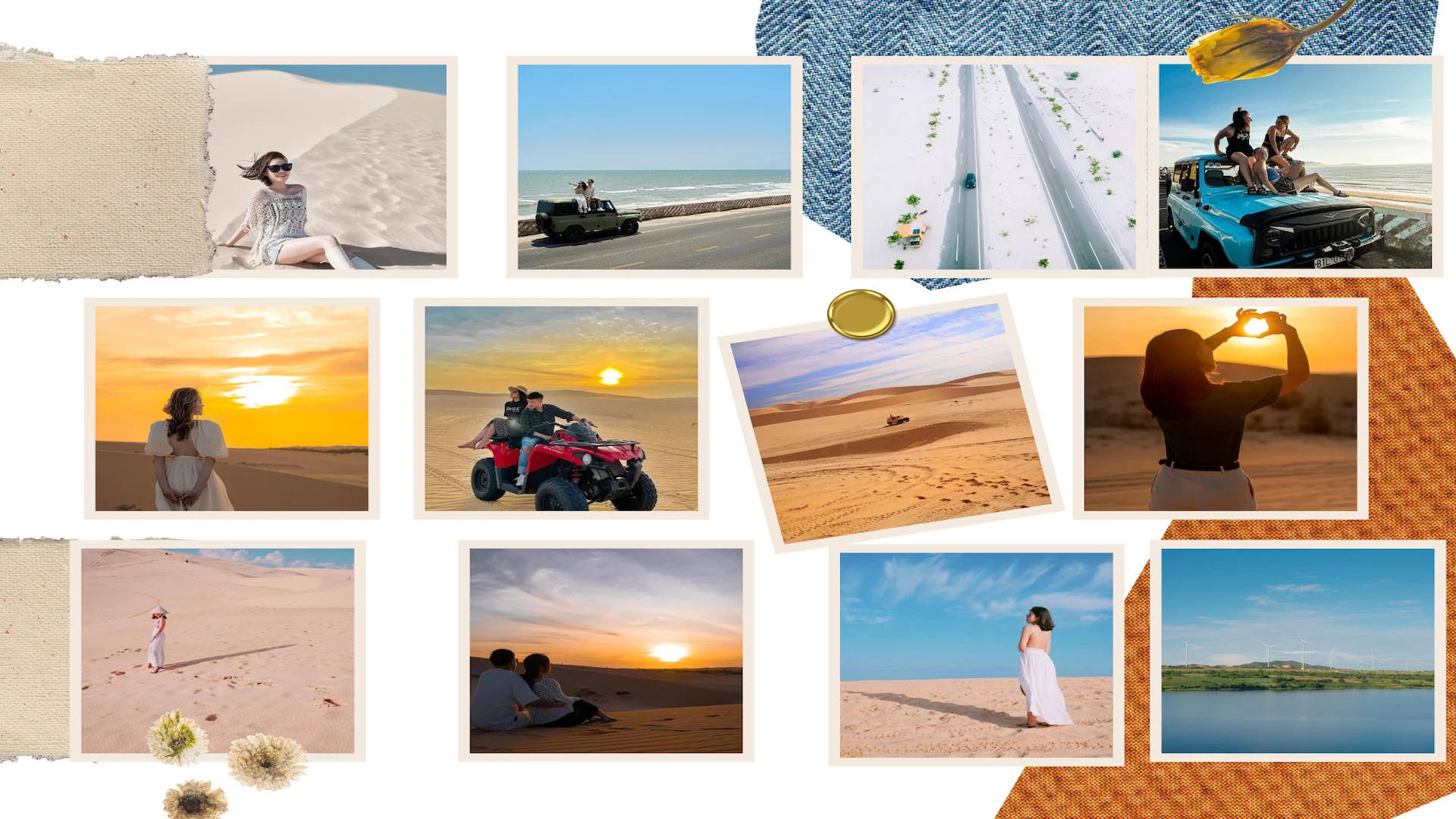 Mui Ne Sand Dunes Sunset Jeep Tour and Fishing Village