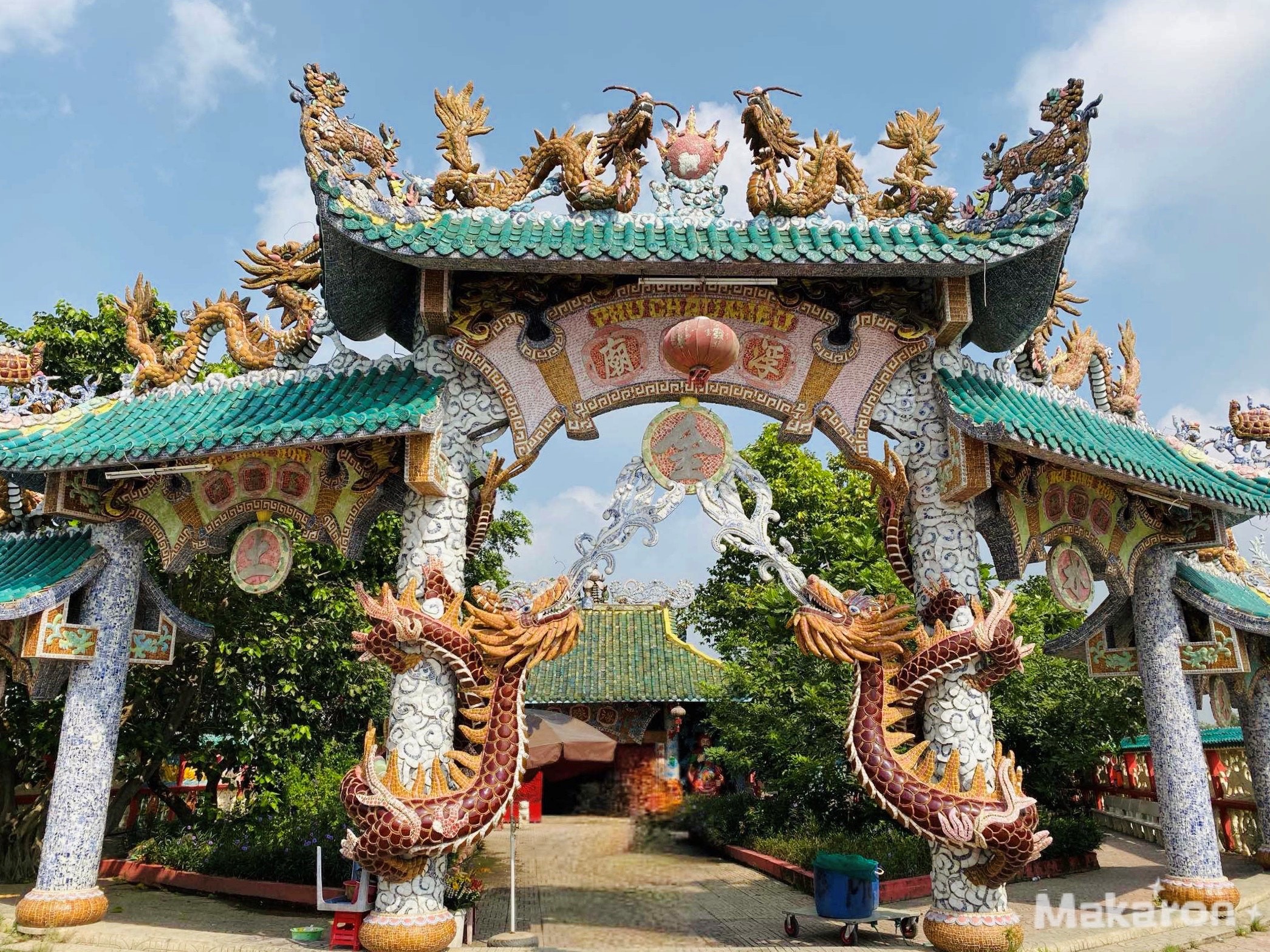 船遊探索越南浮珠廟