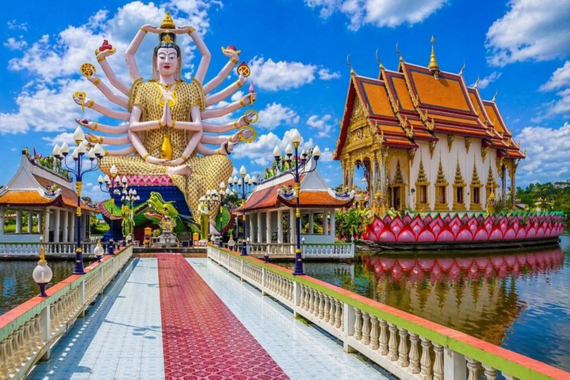 Ko Samui yarim kunlik madaniy sayohati va ibodatxonalar bilan tanishuv