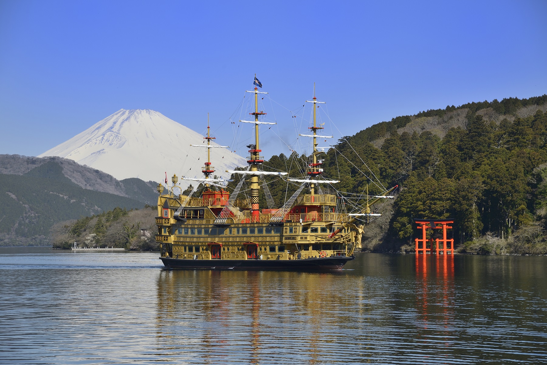 下田公園繡球花祭 & 三島大吊橋 & 大室山纜車 & 修善寺溫泉 & 城崎海岸 & 箱根神社二日遊 (入住觀海絕景露天溫泉酒店)