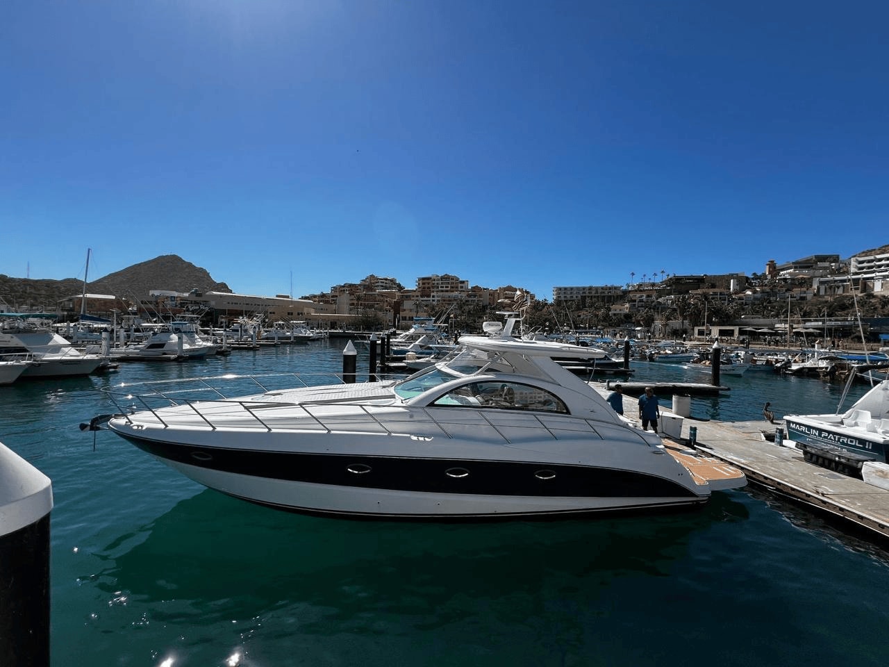 Cruise Cabo’s coastline aboard a private luxury yacht experience