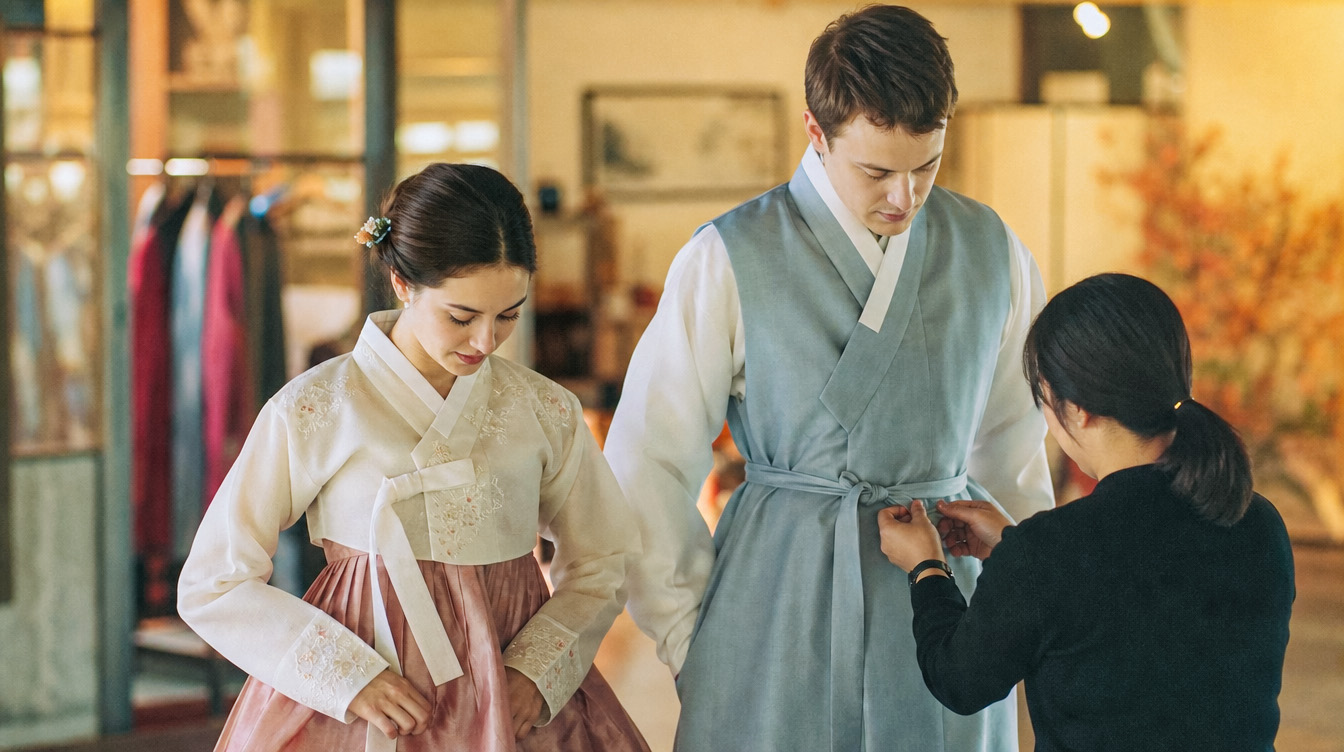 👗👕 體驗正宗韓式傳統文化！穿上韓國傳統服飾韓服，拍下獨一無二的照片。📸
