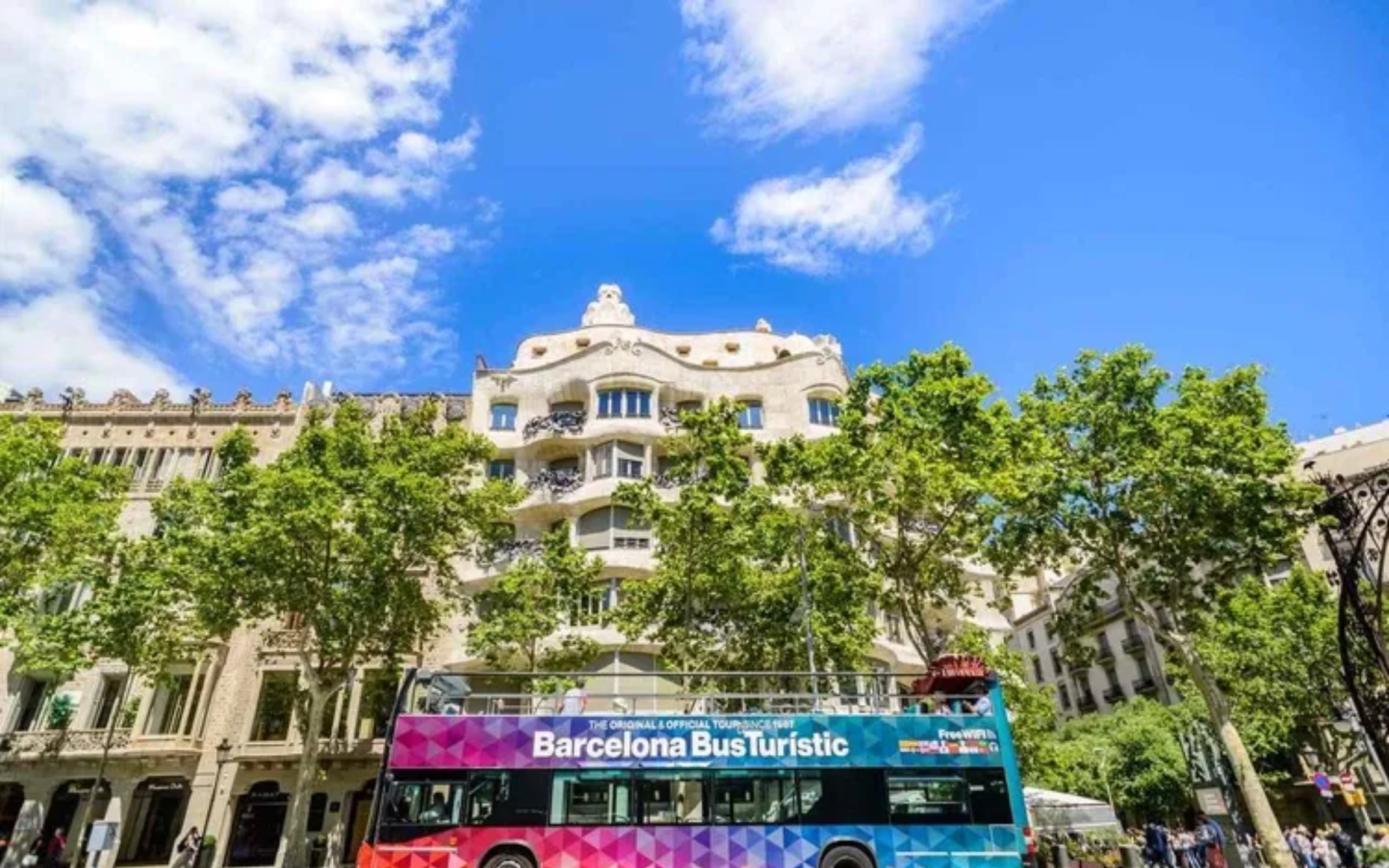 Barcelona hop-on hop-off bus by City Sightseeing