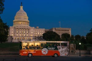 Washington DC Monuments Night Tour by Trolley