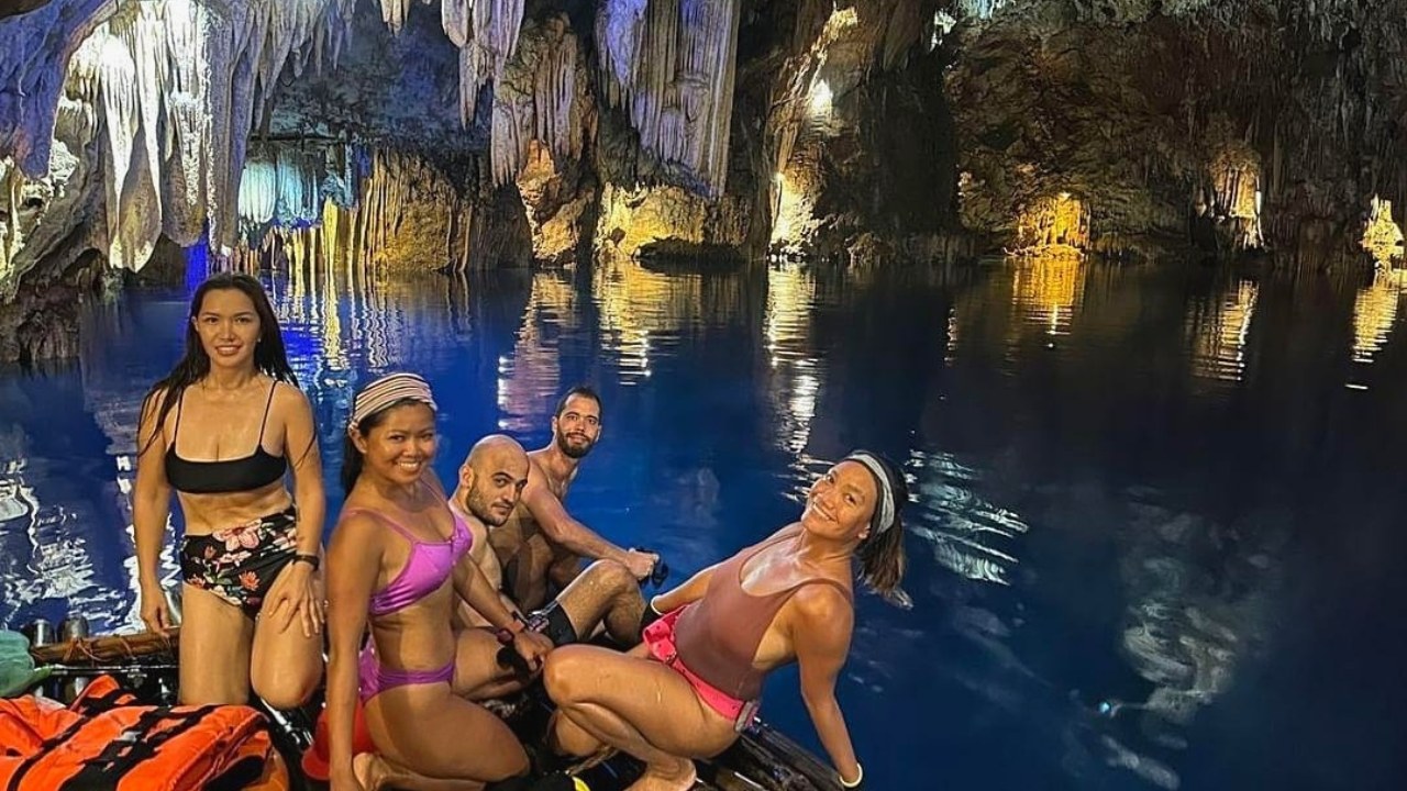 Pukaway Cave Underground Lake & Coron, Palawan Half-day Private & Marine Life Tour