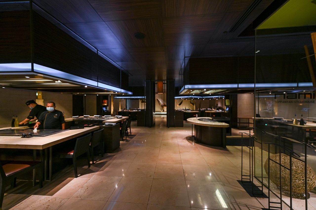 曼谷JW萬豪酒店Nami鐵板燒餐廳