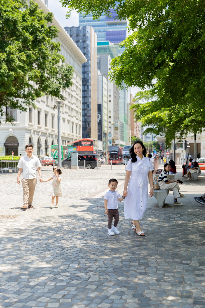 A candid family photos in TST.