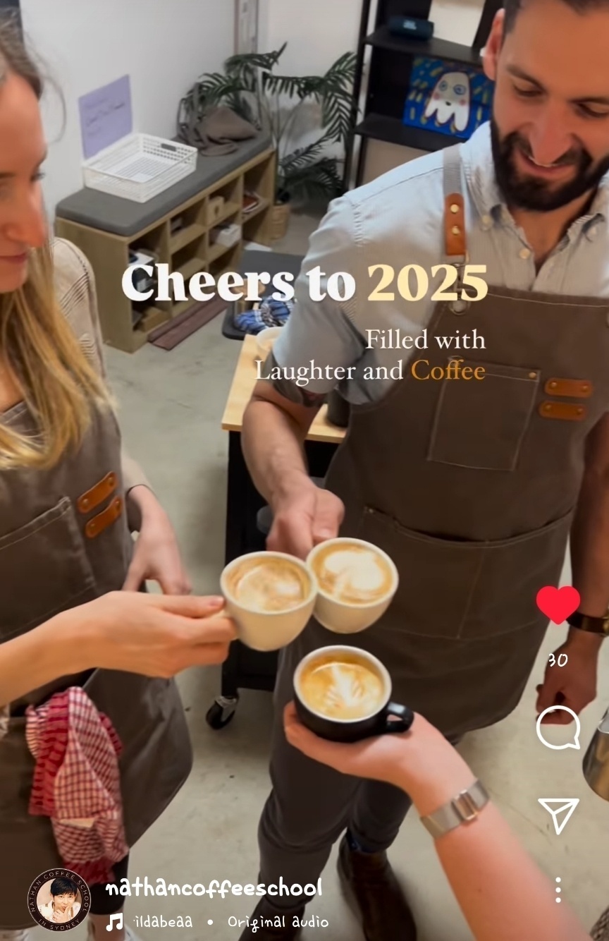 Private Barista or Latte Art Class in Sydney