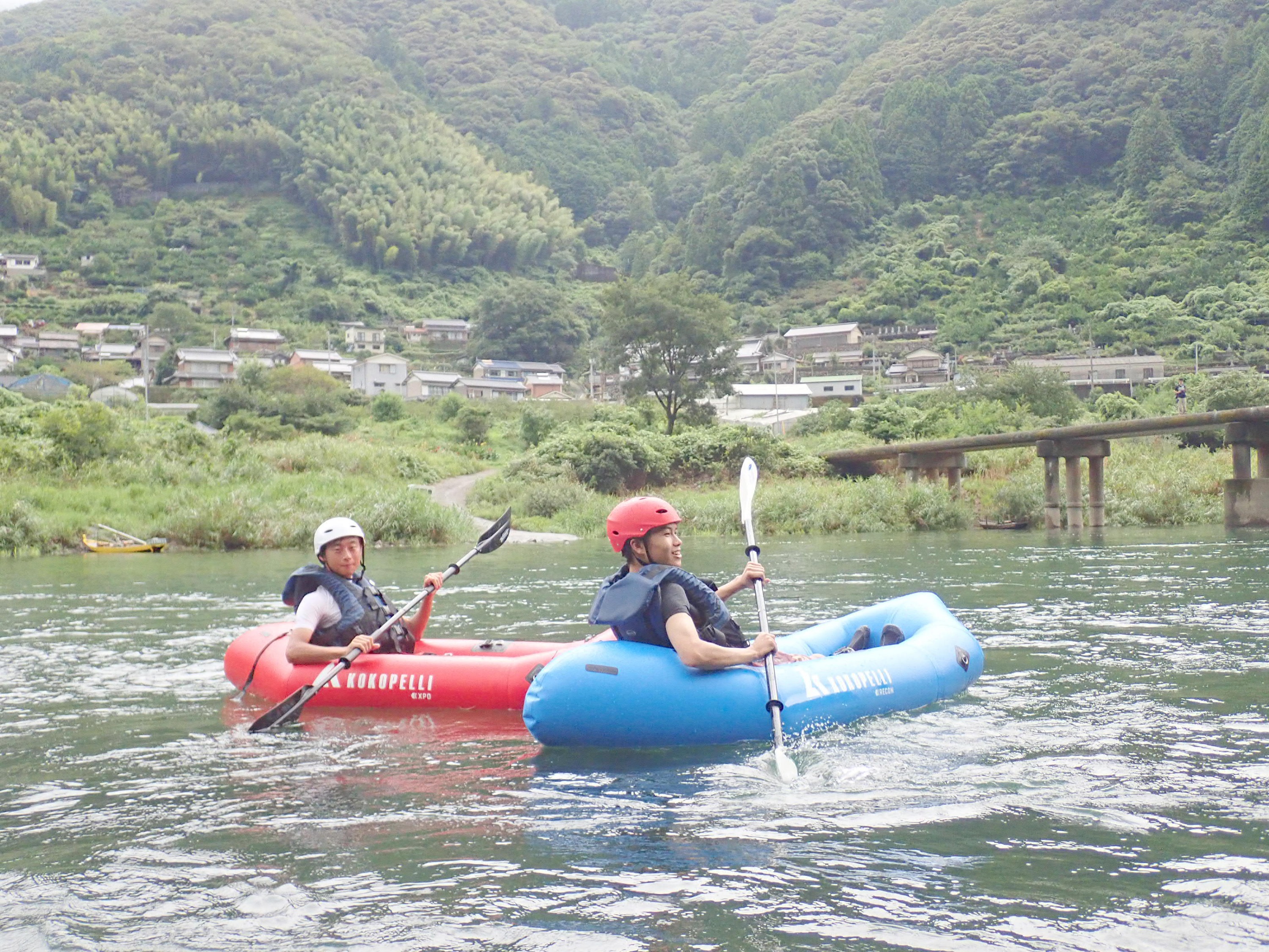 高知揹包船 & 漂流體驗