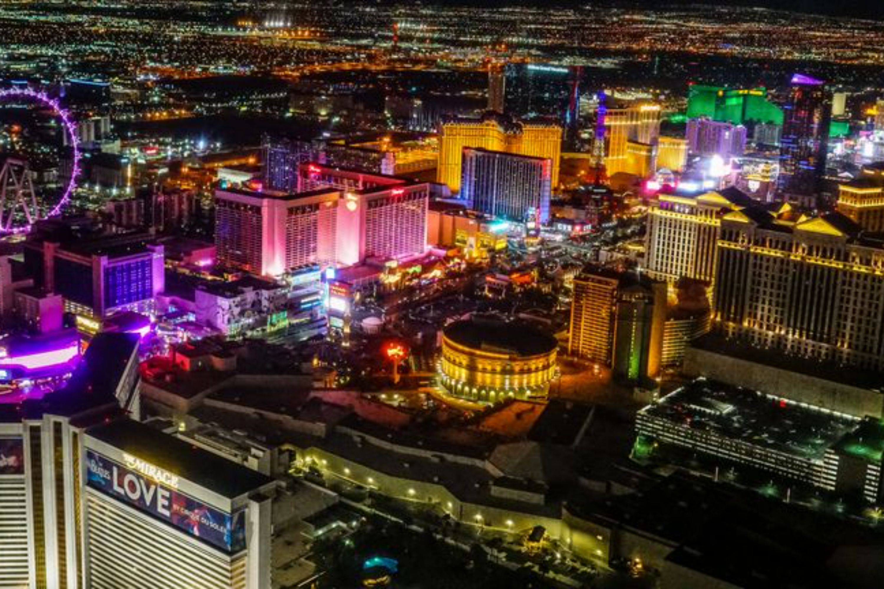 拉斯維加斯大道 (Las Vegas Strip) 精彩直升機之旅（可選交通接送服務）