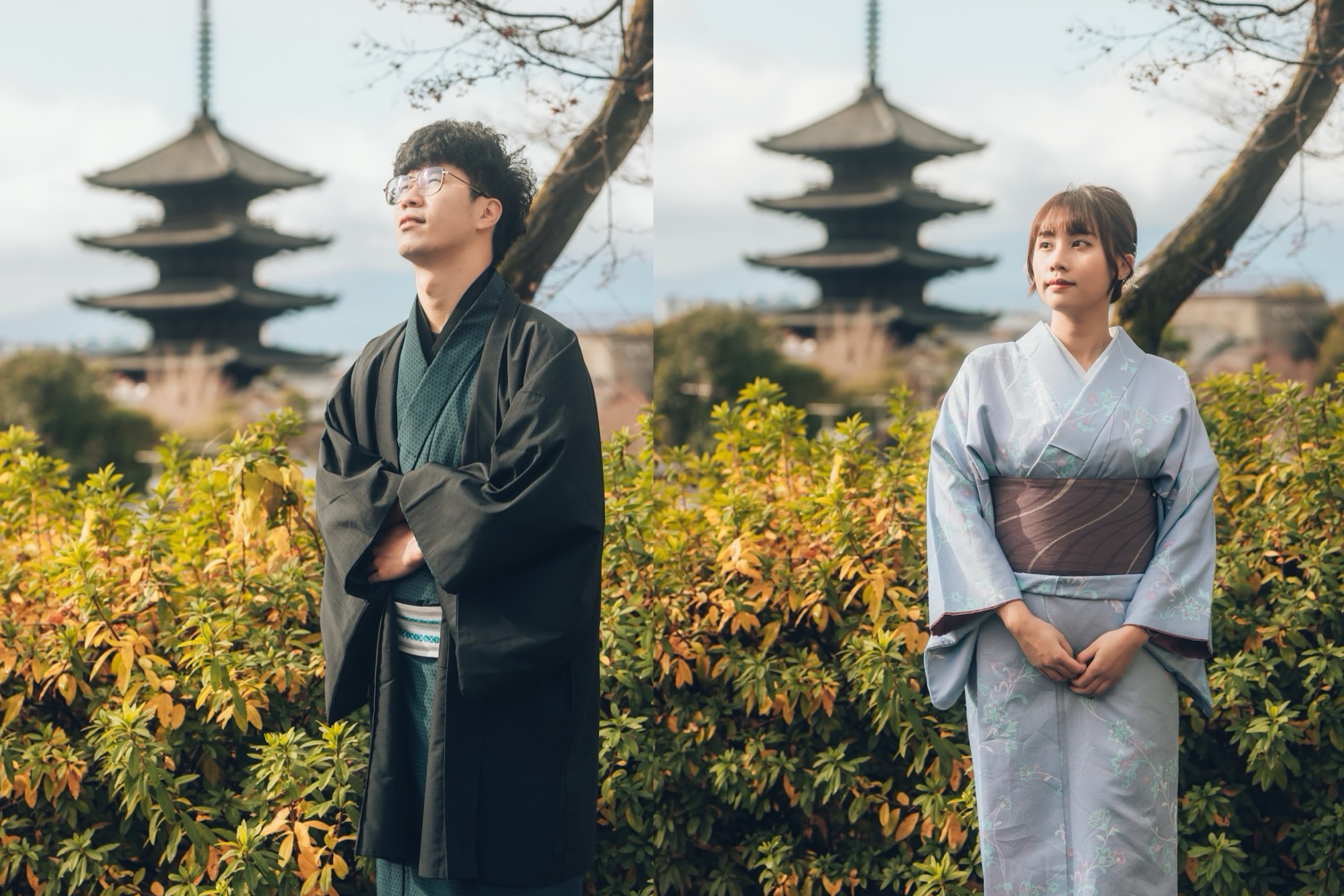 京都拍攝體驗: 和服攝影、個人、情侶、家族寫真 (不含服裝租賃)