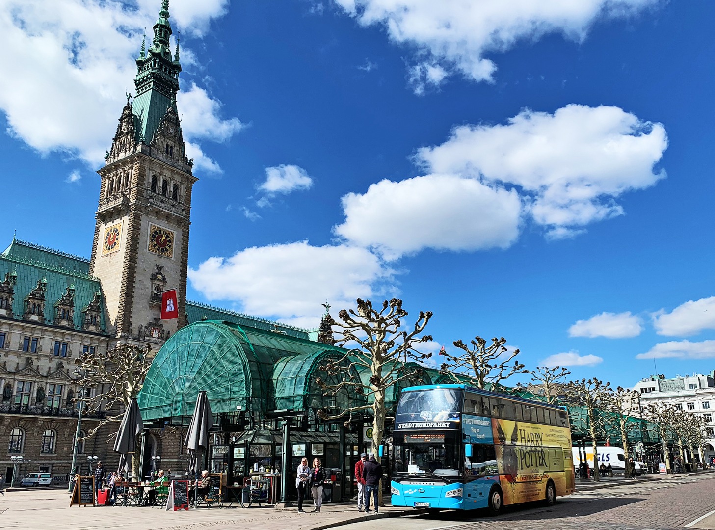 Hamburg Hop-On Hop-Off Sightseeing Bus Tour