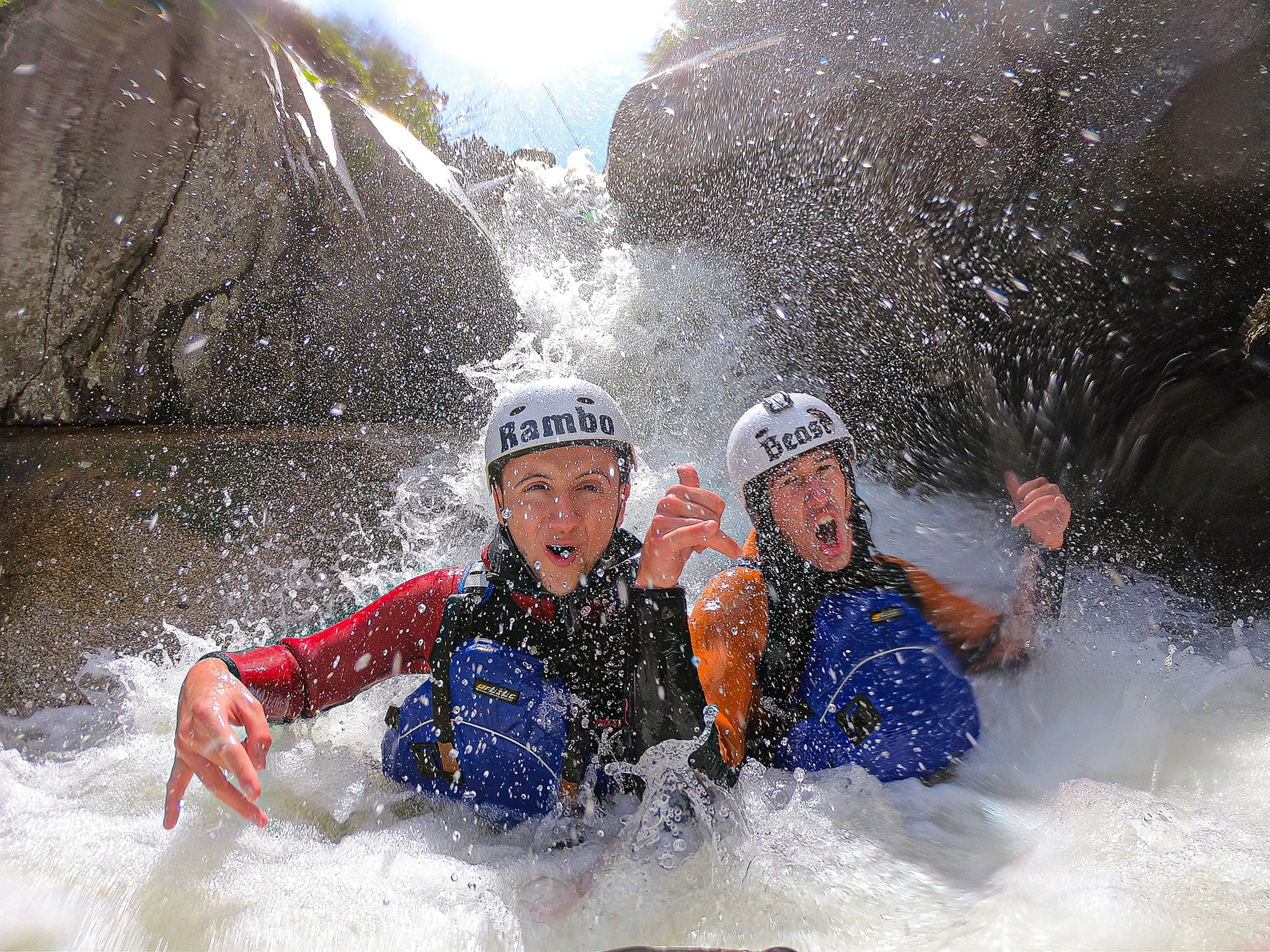 Canyoning in Grimsel Gorge from Interlaken