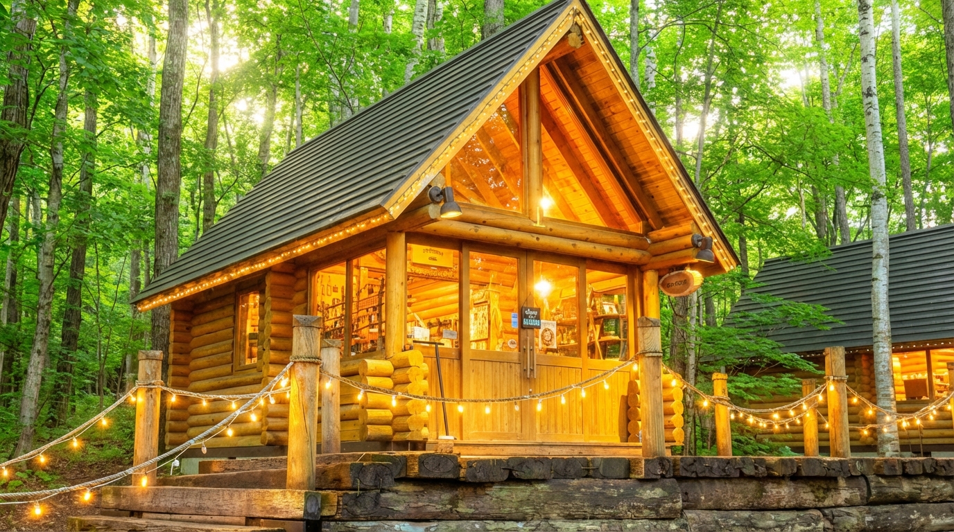 森林精靈露臺:被譽為”藏在富良野的童話世界“。。建築完全由原木打造,與自然環境完美融合,充滿了北歐式的童話感。 森林精靈露臺:被譽為”藏在富良野的童話世界“。。建築完全由原木打造,與自然環境完美融合,充滿了北歐式的童話感。